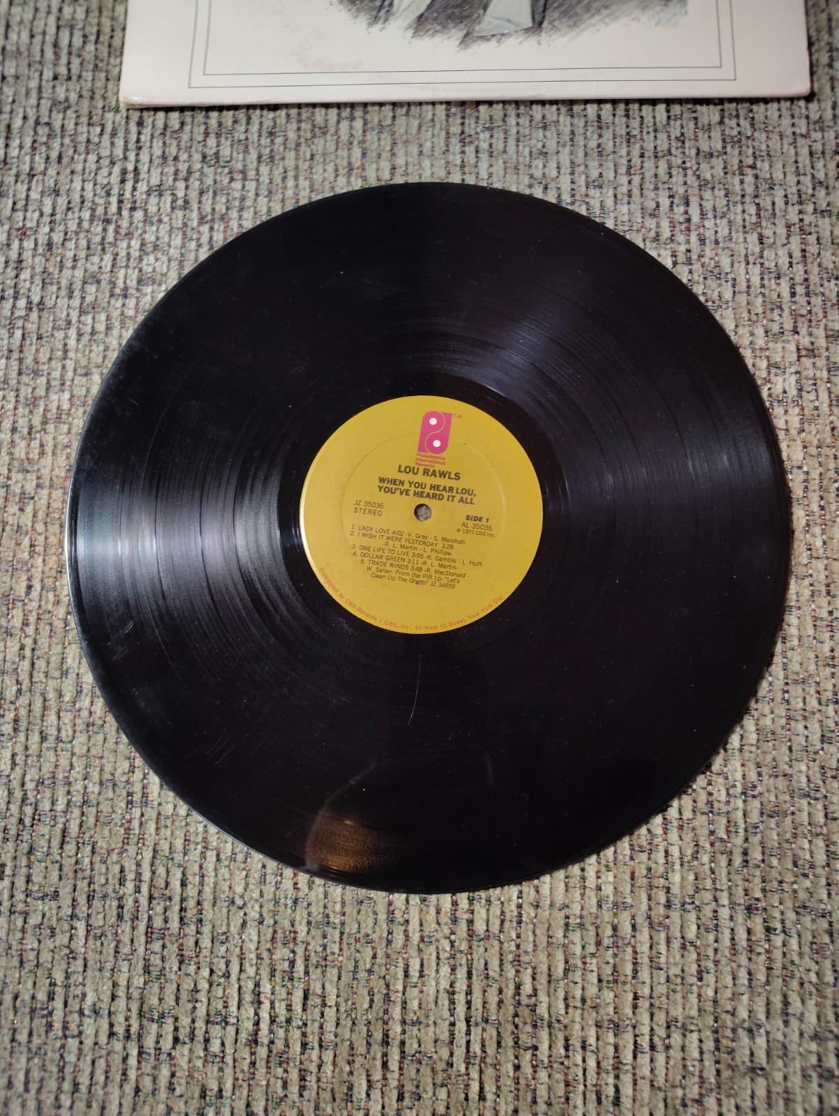 Lou Rawls: When You Hear Lou, You've Heard It All Vinyl LP Promo Like new! - Thumbnail 2