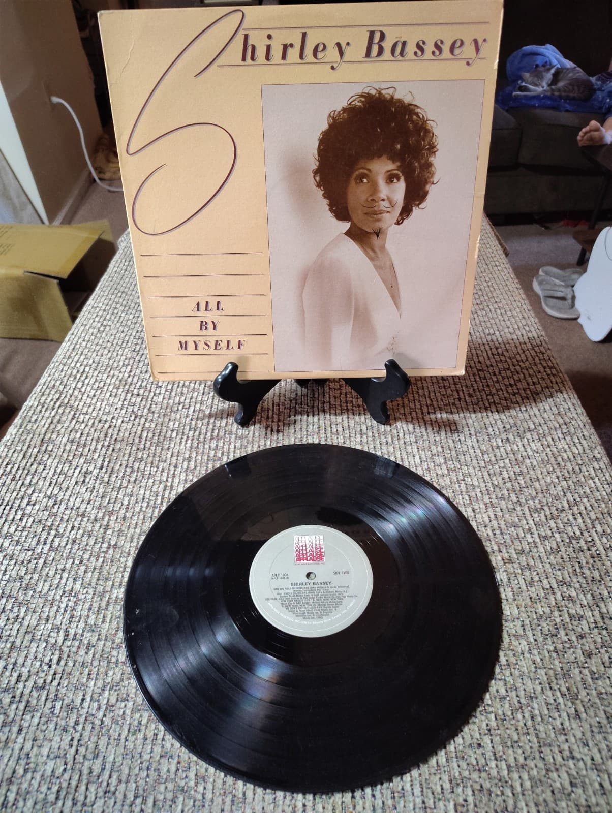 Shirley Bassey "All By Myself" ORIGINAL LP APLP 1005 EXCELLENT CONDITION