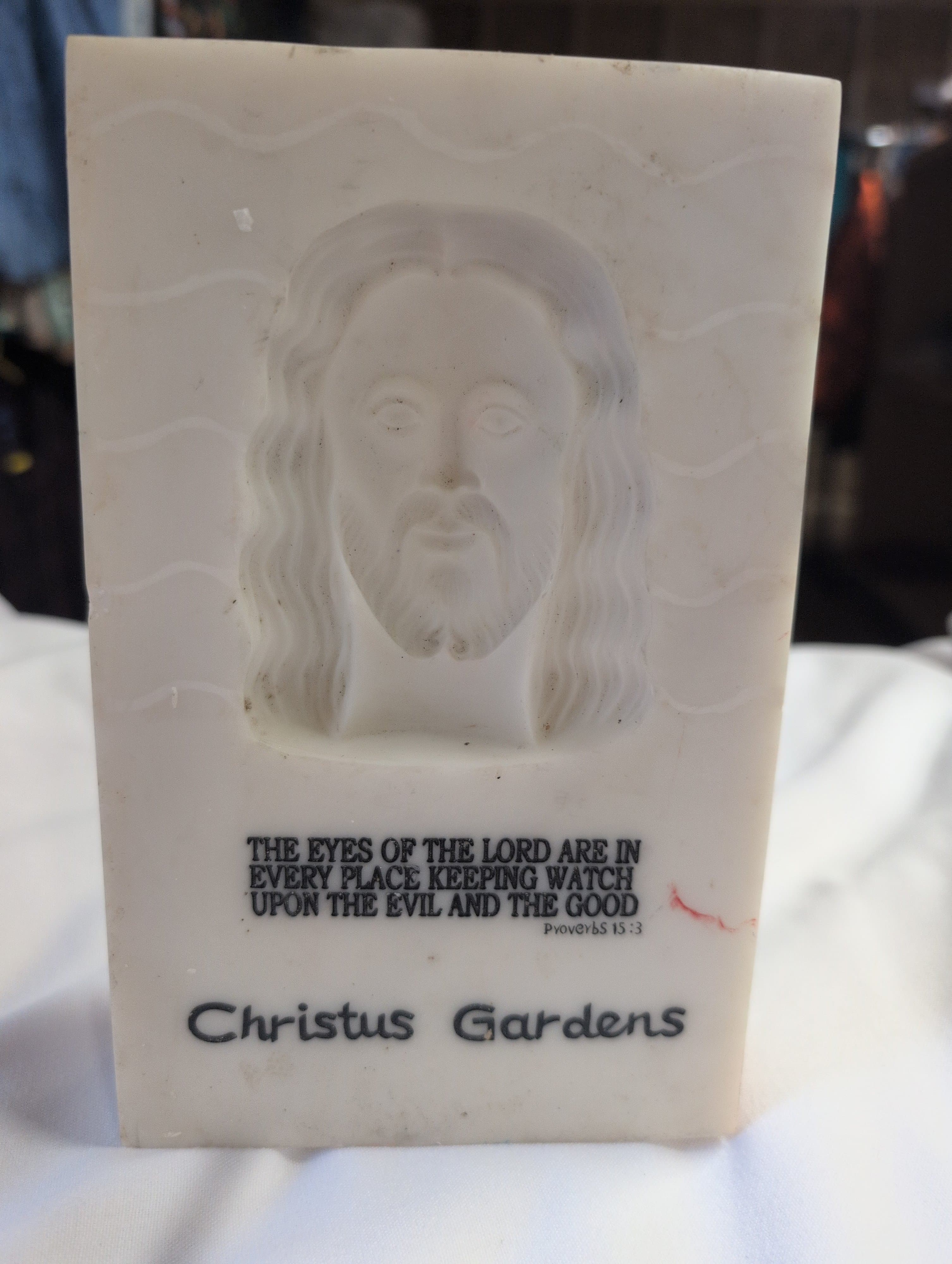 Christus Gardens Religious Plaque with Quote - Thumbnail 2