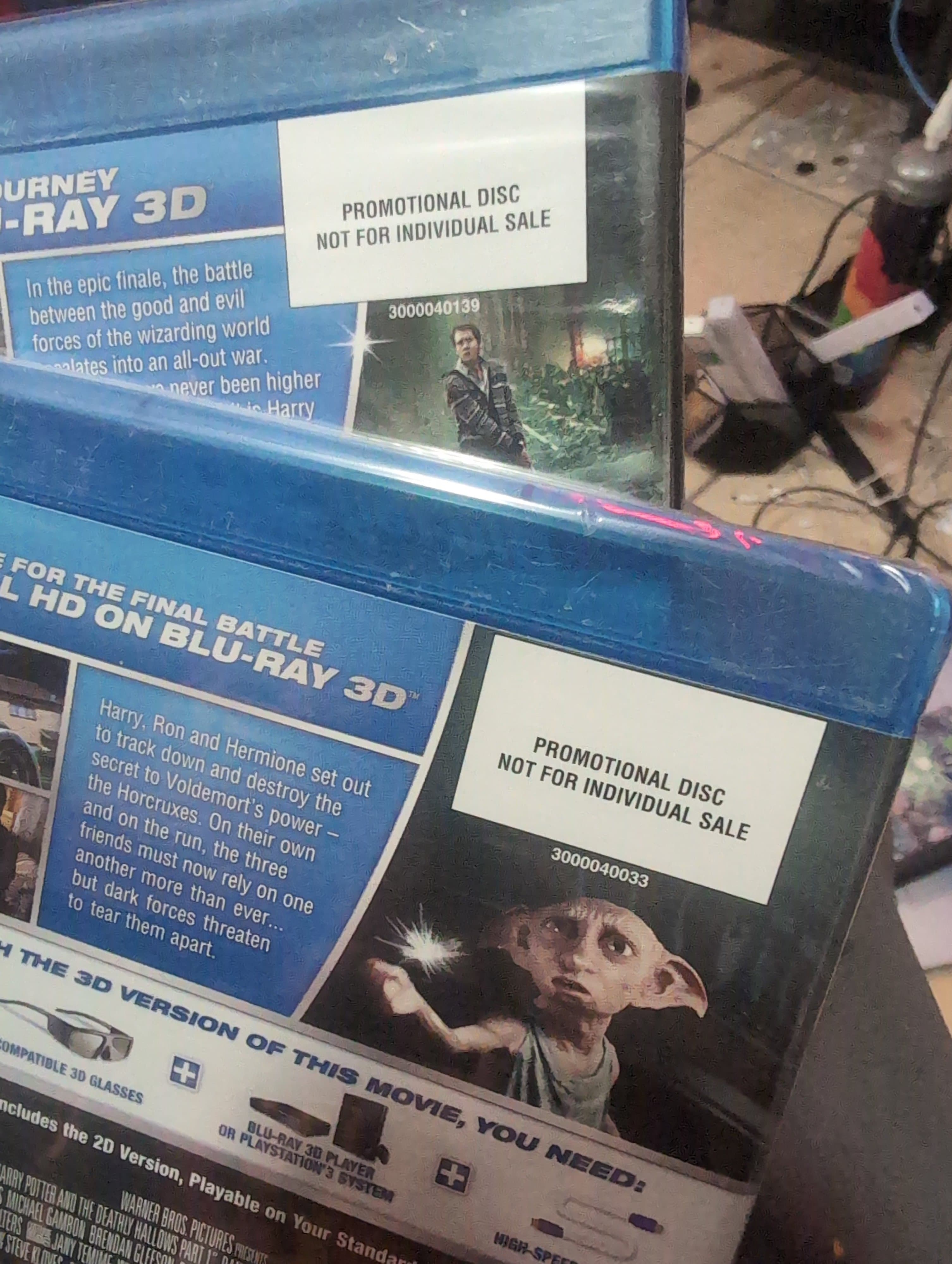 Harry Potter 3D Blu-ray Deathly Hallows Parts 1 & 2 - Thumbnail 2