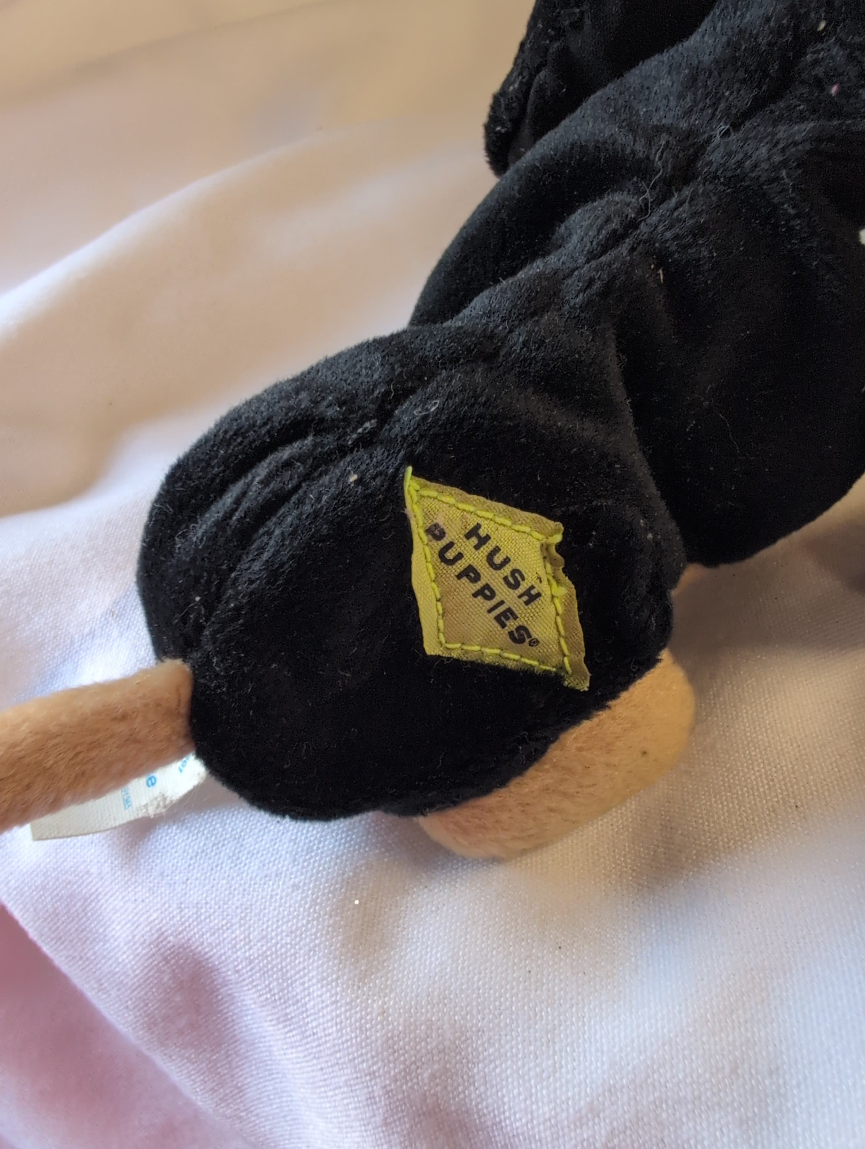 Plush Dachshund Dog Toy with Hook - Thumbnail 3