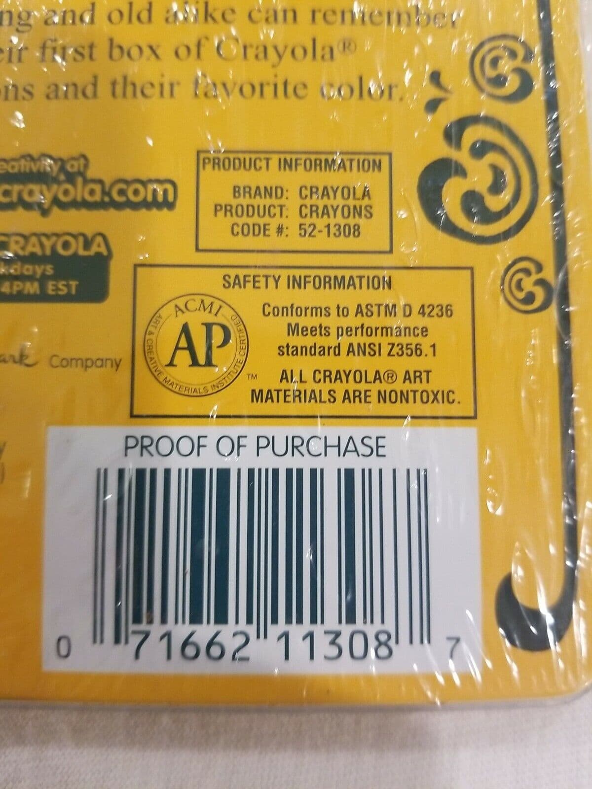 Vintage Crayola No. 8 Gold Medal School Crayons Tin - Thumbnail 6