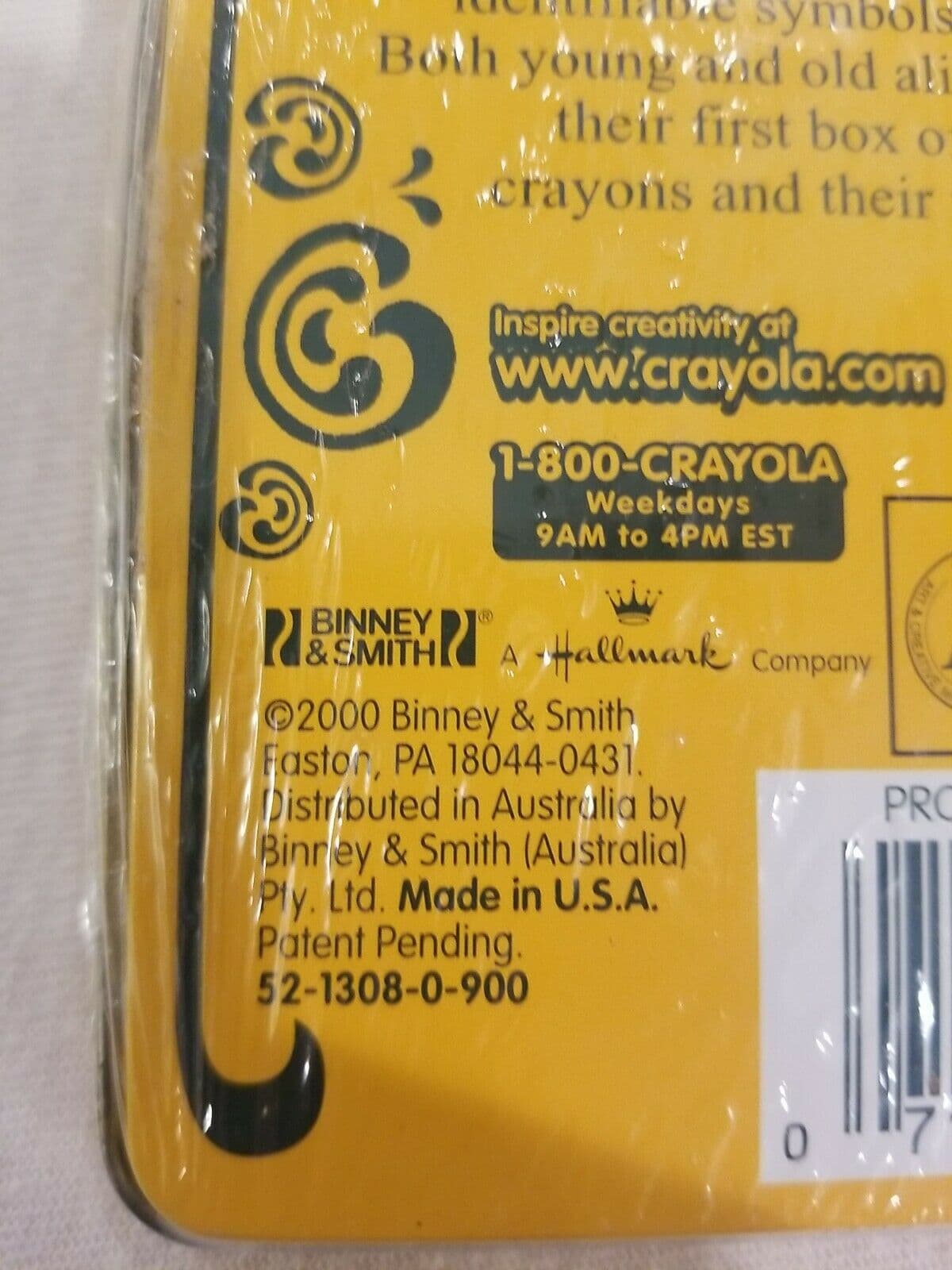 Vintage Crayola No. 8 Gold Medal School Crayons Tin - Thumbnail 5