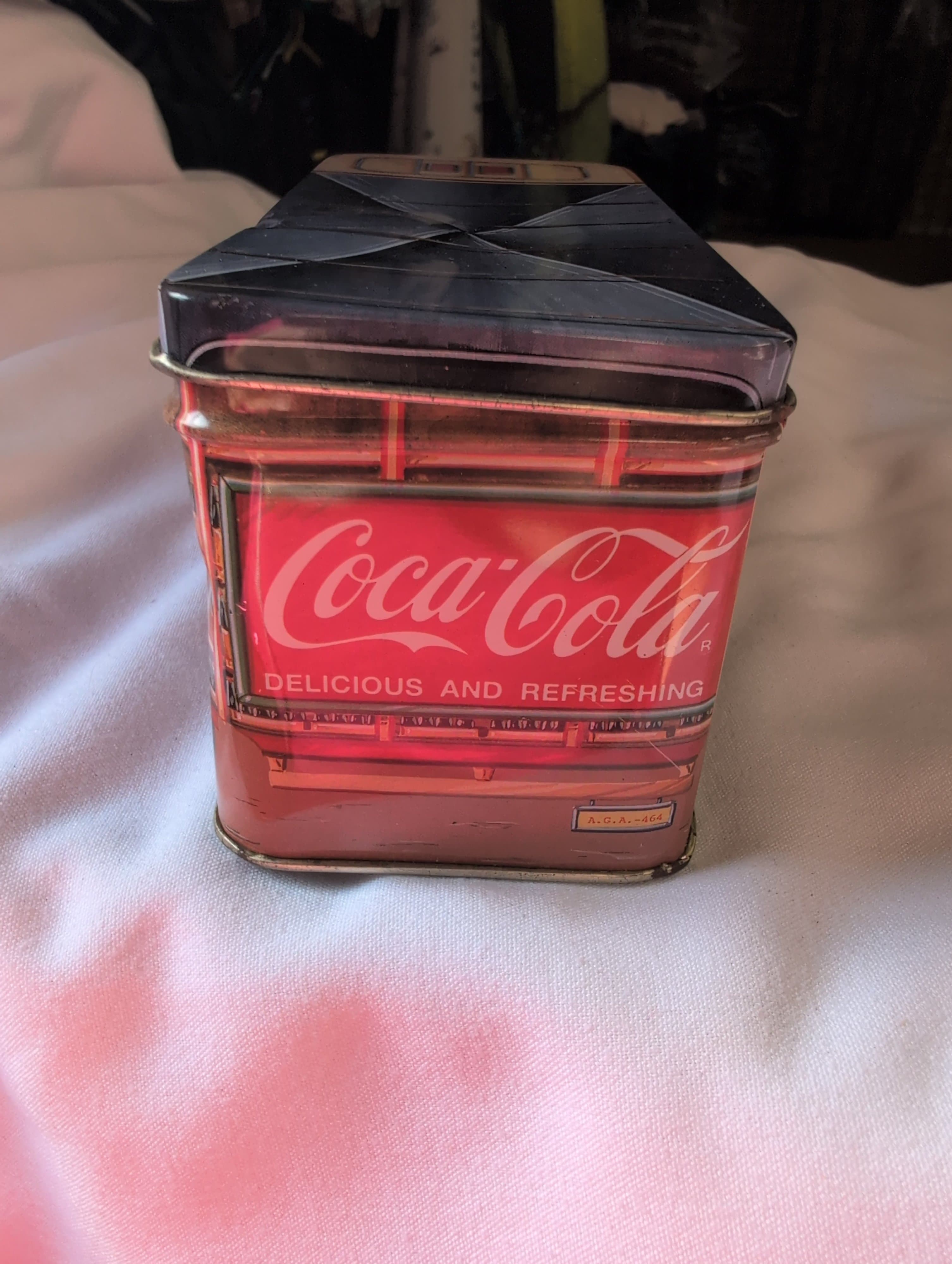 Vintage Coca-Cola Tin Truck Container - Thumbnail 4