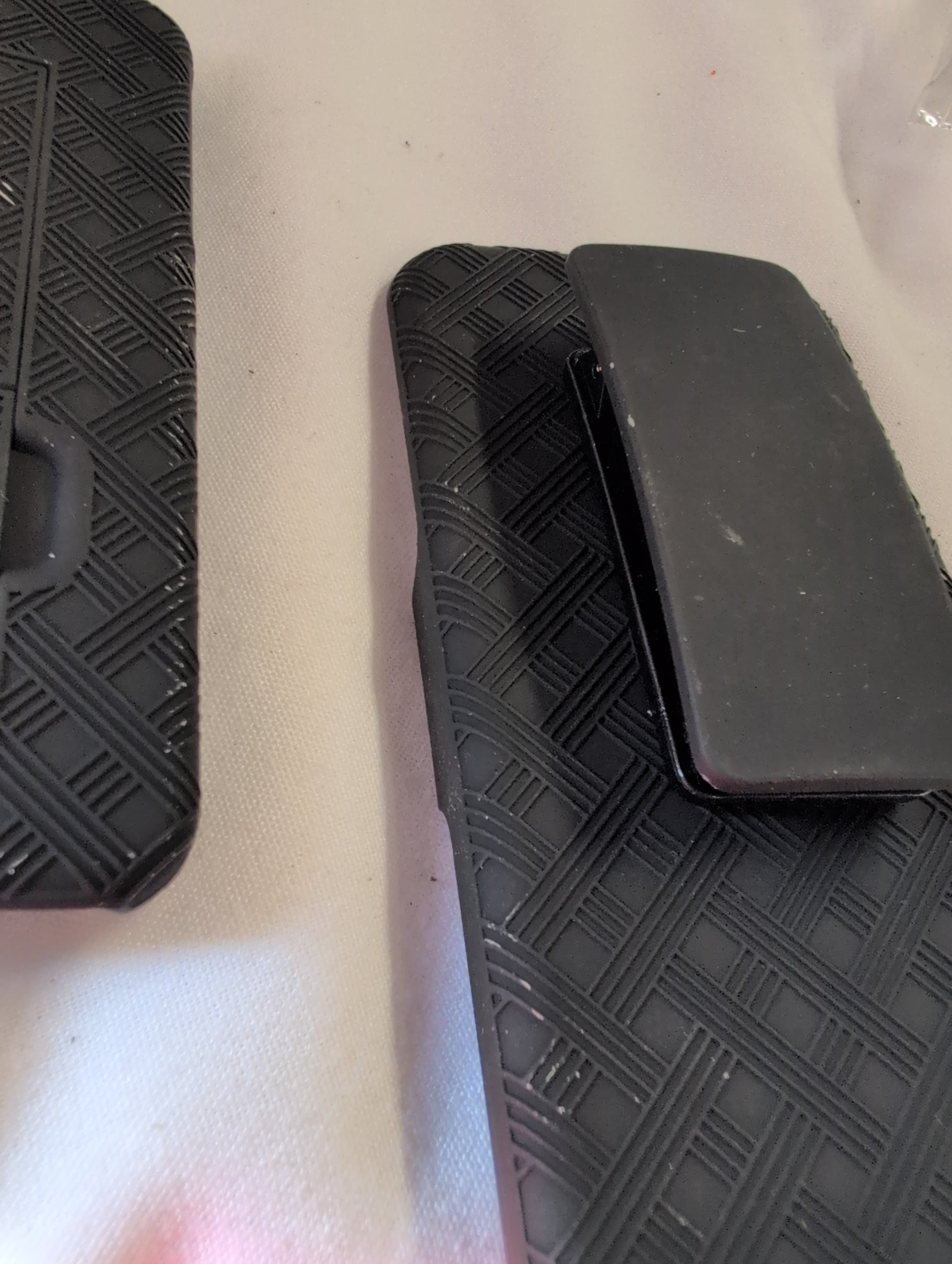 iphone mini Black Phone Holster Case with Belt Clip - Thumbnail 5