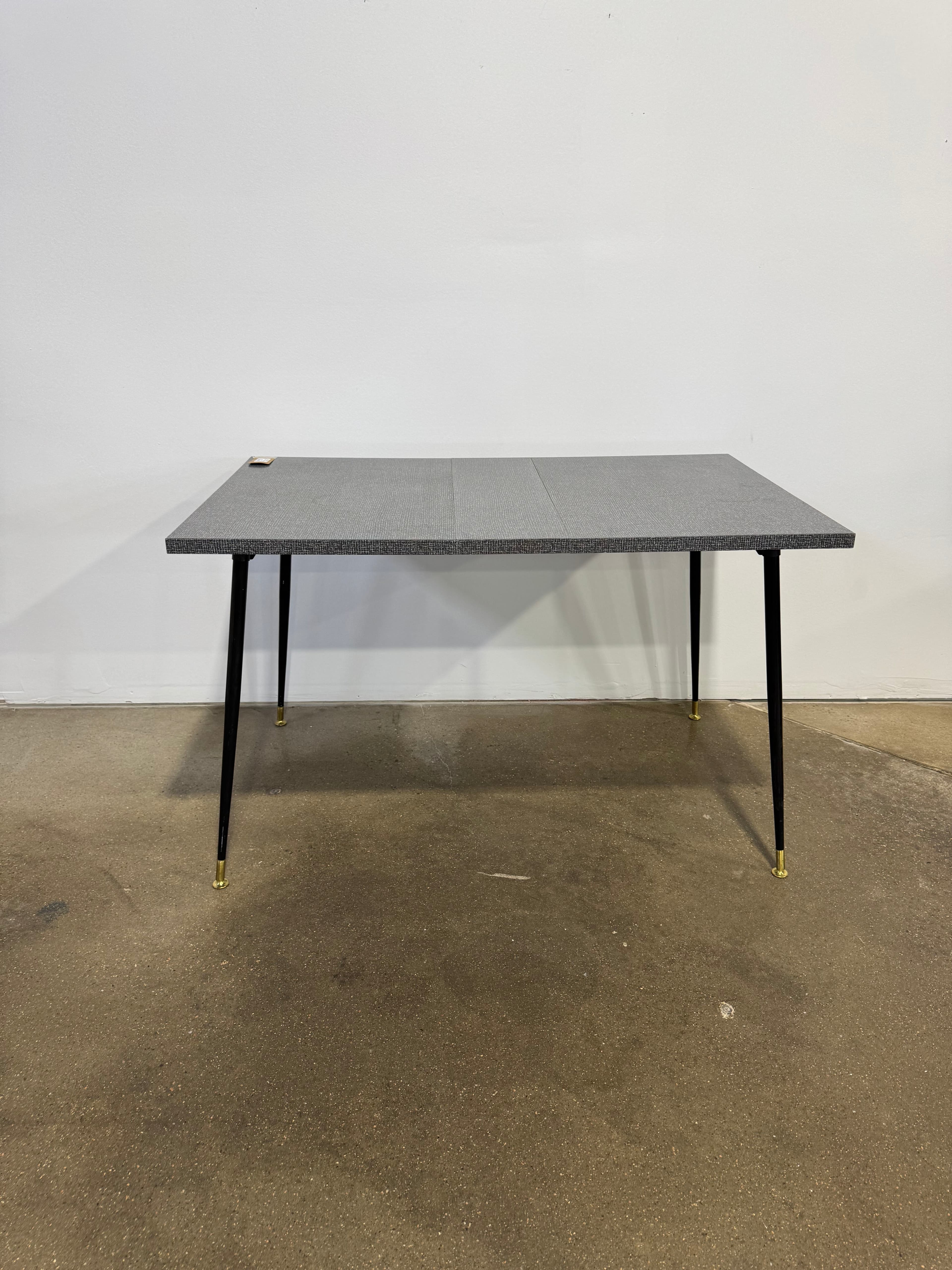 Vintage 1950s Formica Grid Dining Table - Thumbnail 4