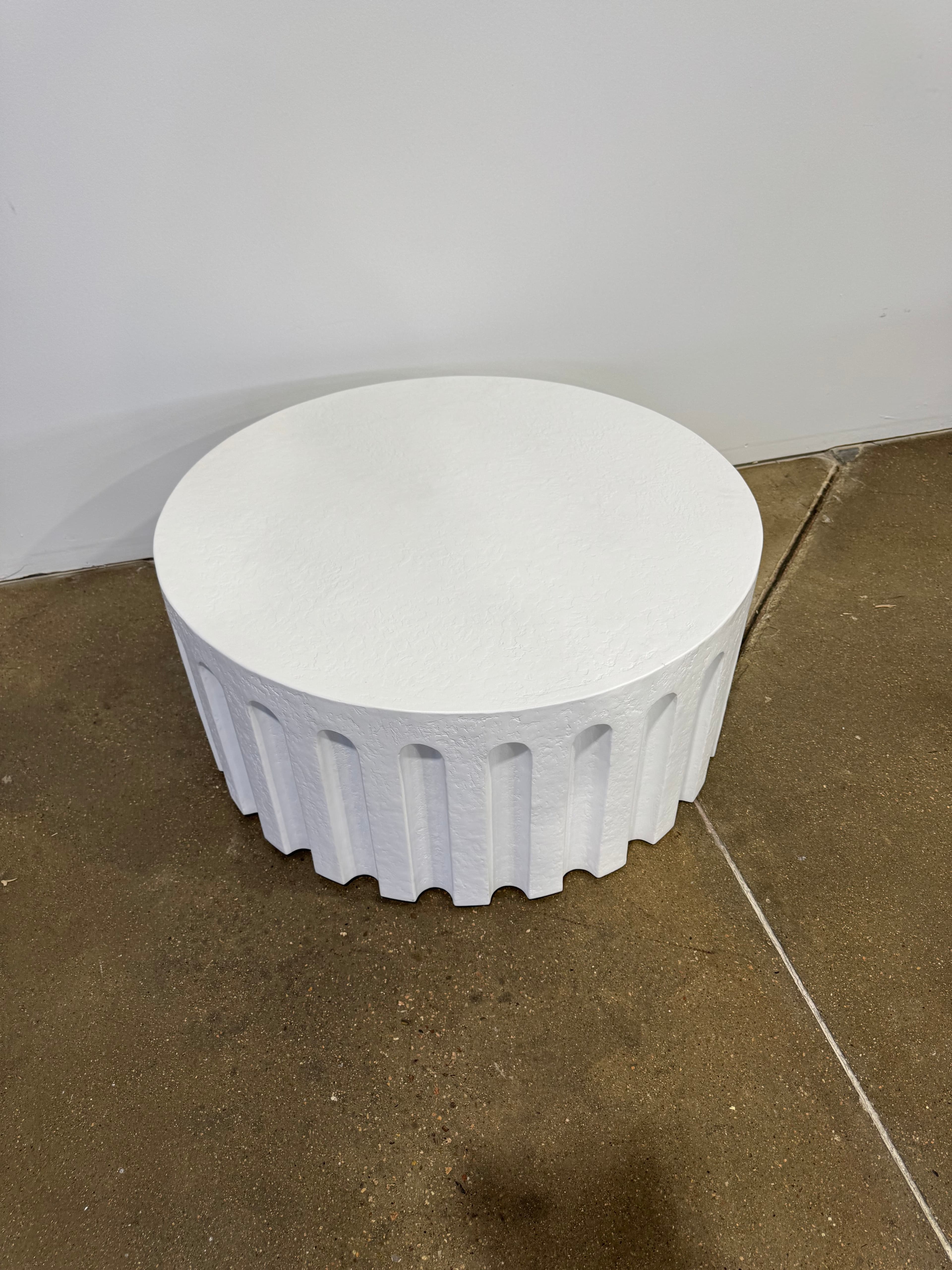 Moe's Eris Outdoor Coffee Table White - Thumbnail 2