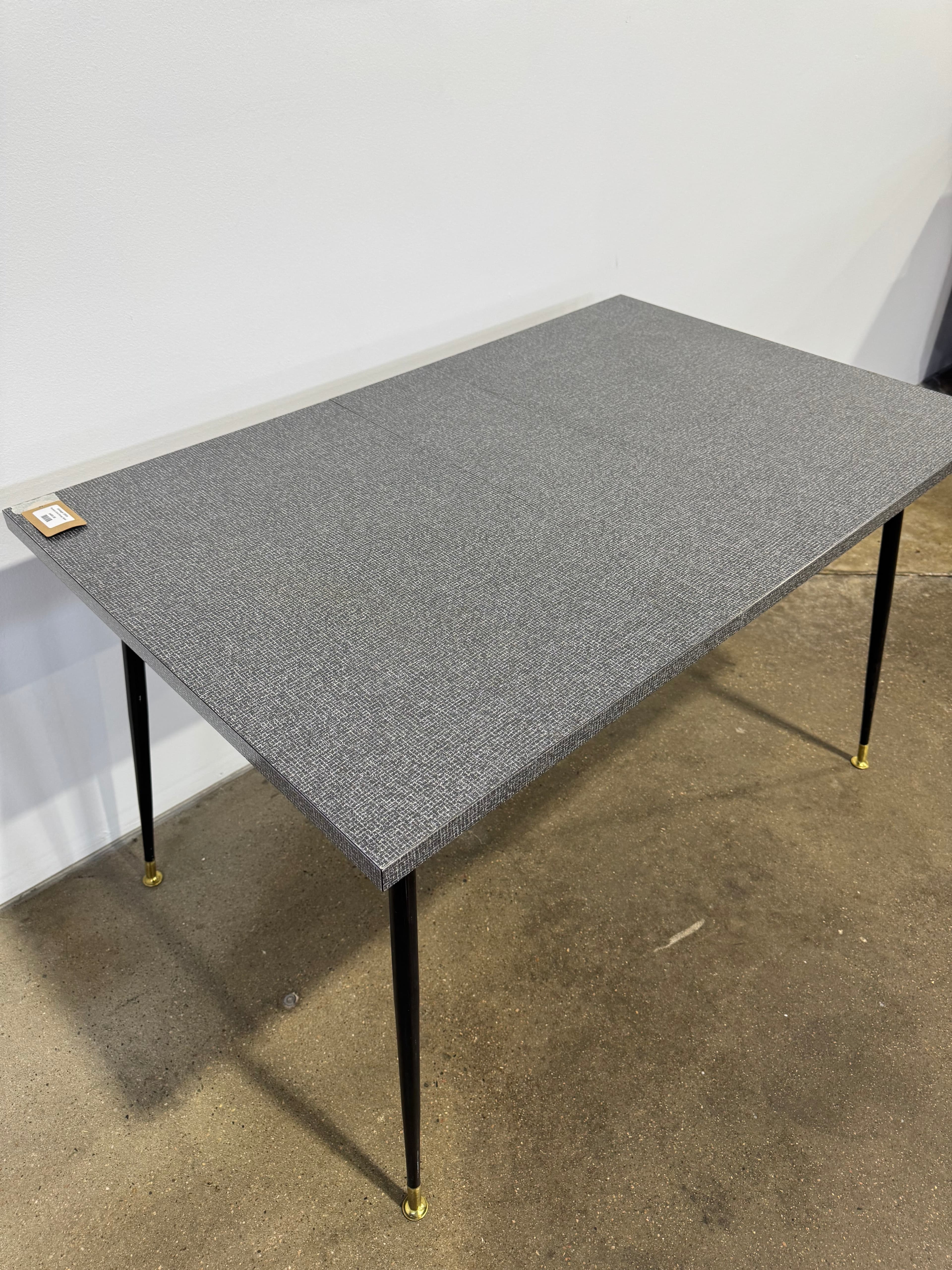 Vintage 1950s Formica Grid Dining Table - Thumbnail 5