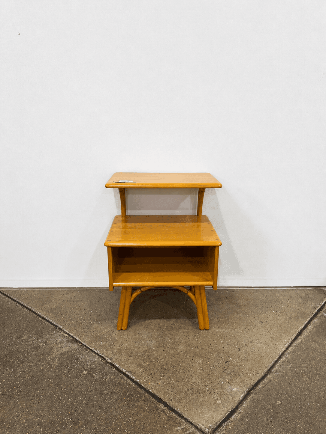 Heywood Wakefield Bamboo Side Table