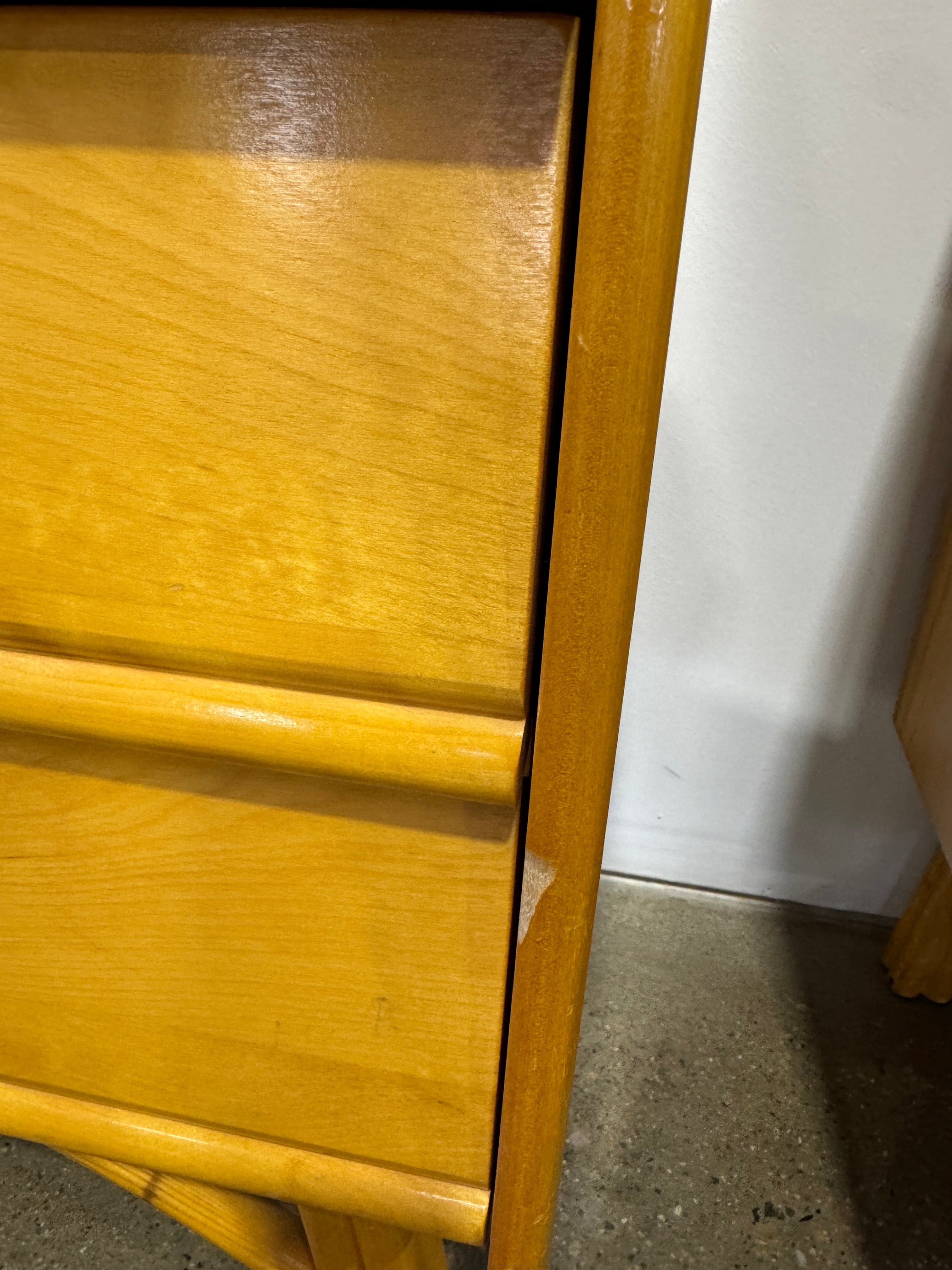 Heywood Wakefield Tallboy Dresser - Thumbnail 4