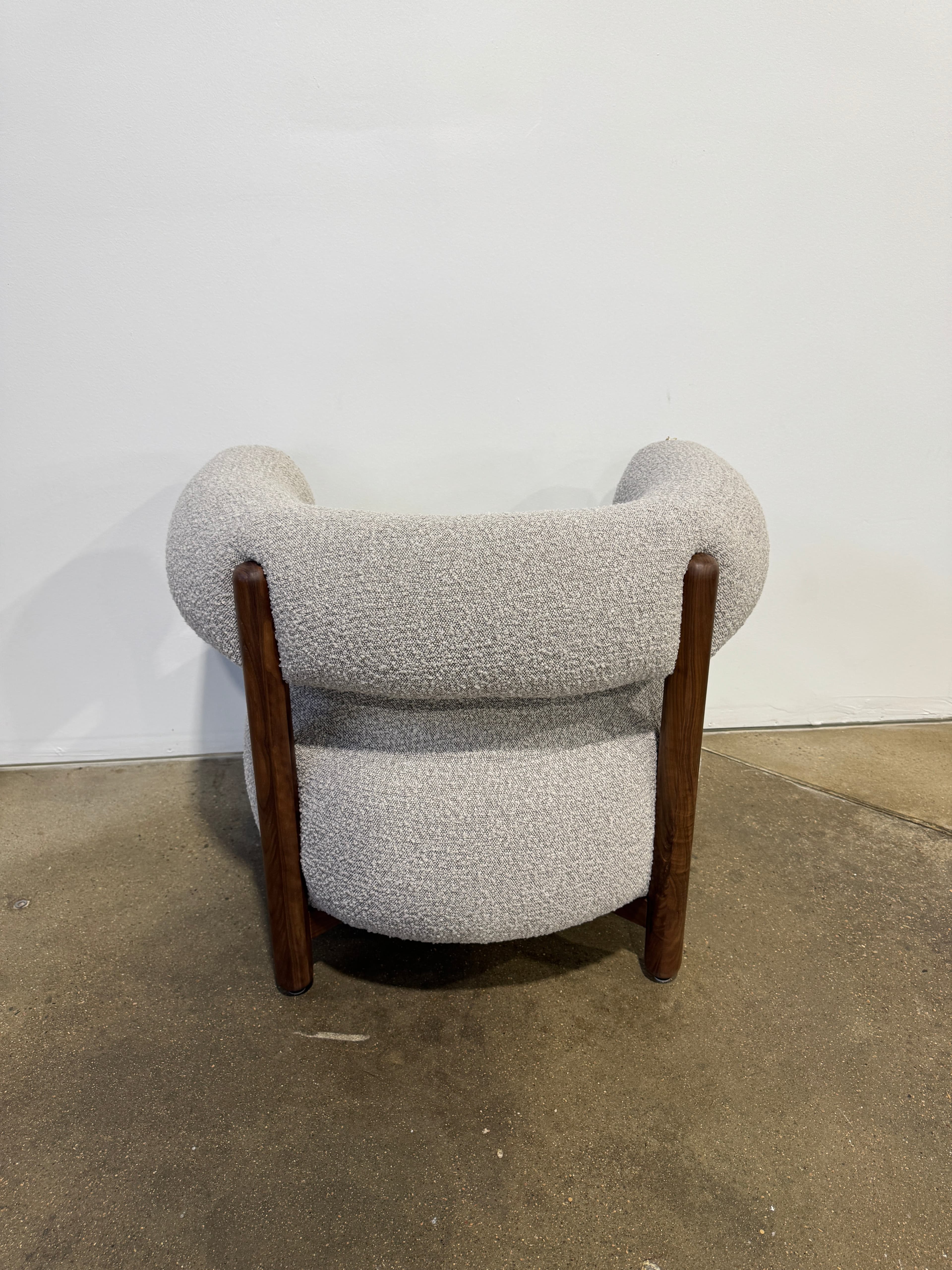 Denver Modern Rio Lounge Chair - Stone Bocule - Thumbnail 5