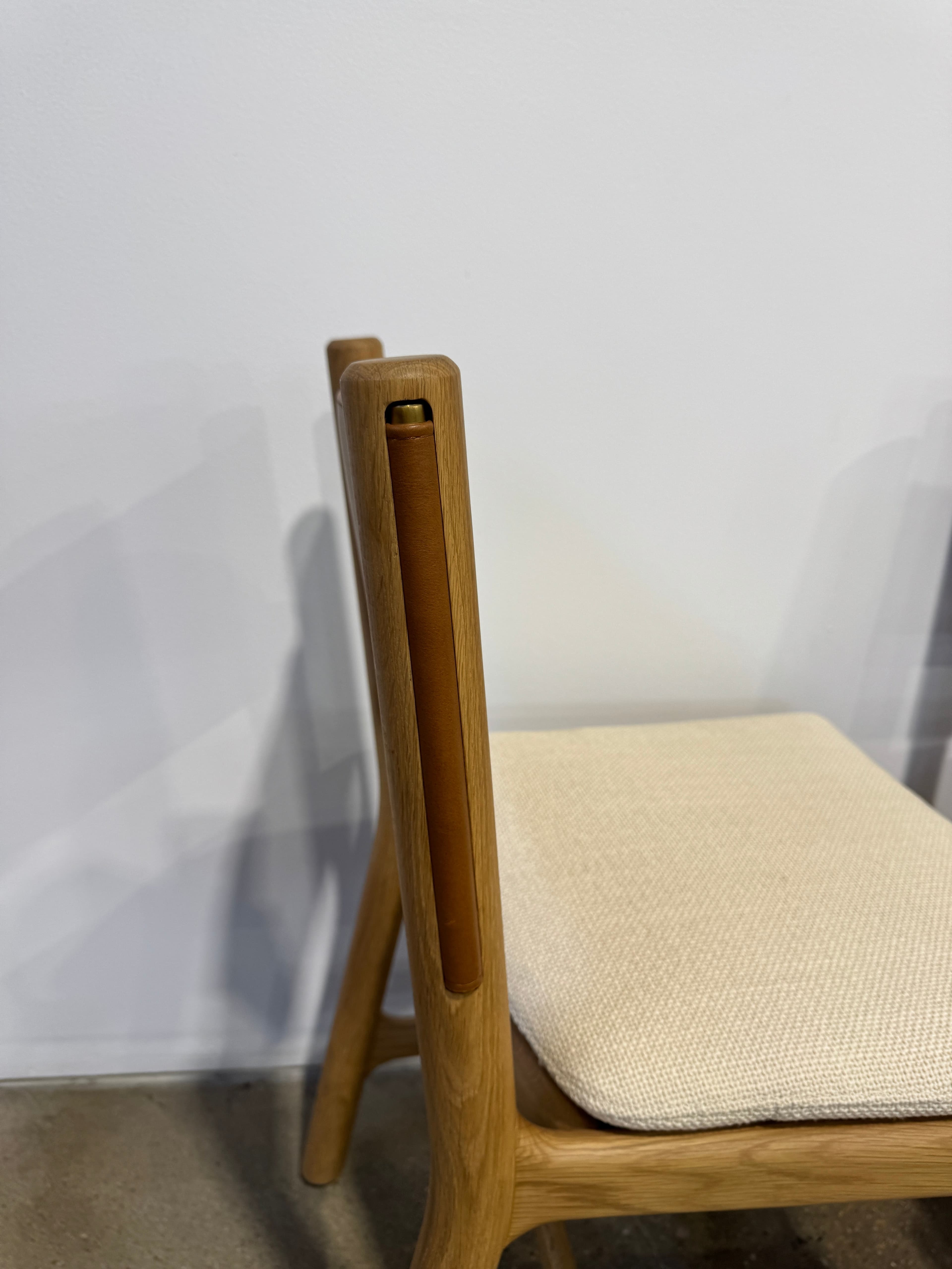 Denver Modern Avon Dining Chair - Woven Seat - Thumbnail 4