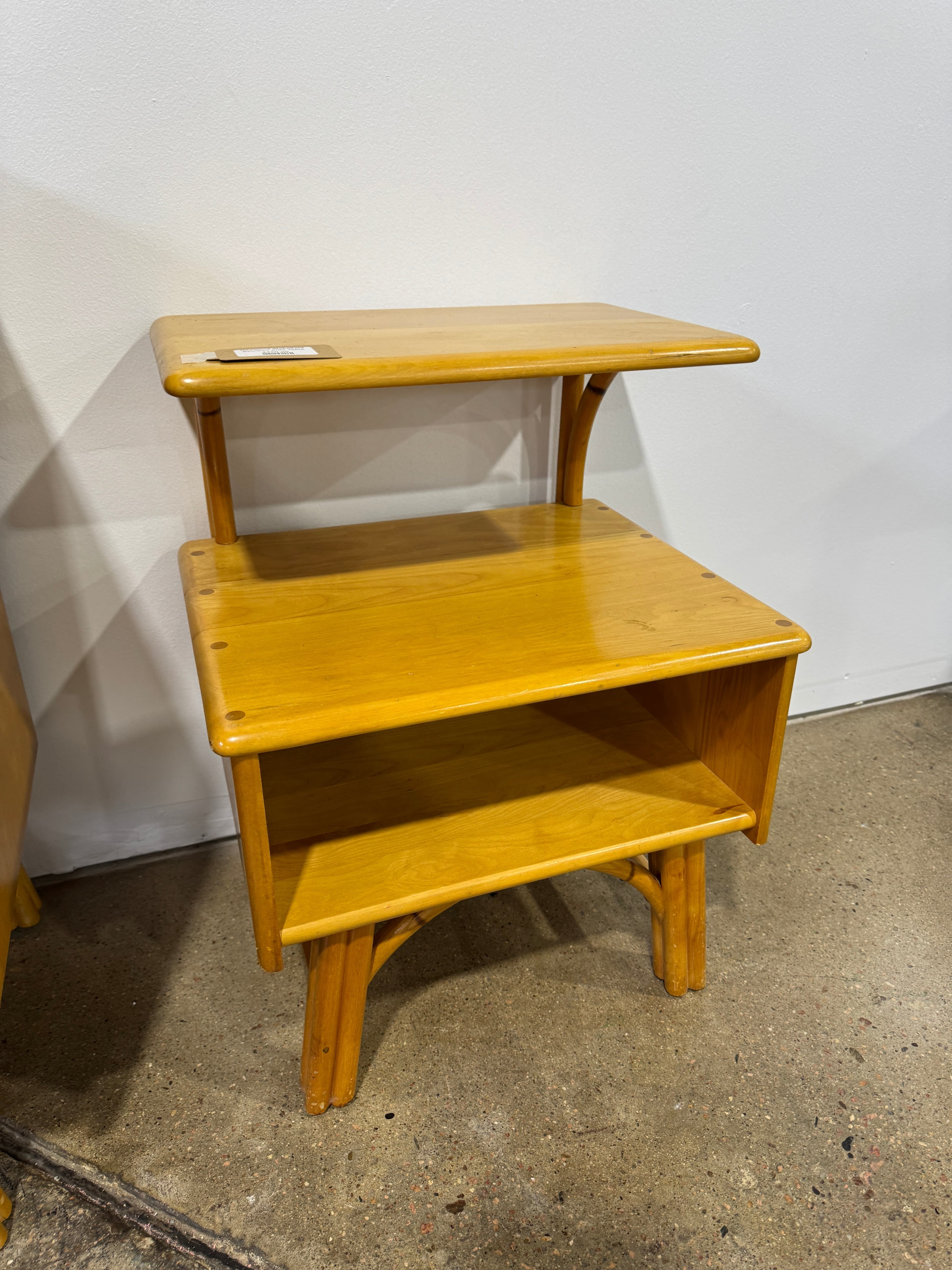Heywood Wakefield Bamboo Side Table - Thumbnail 5