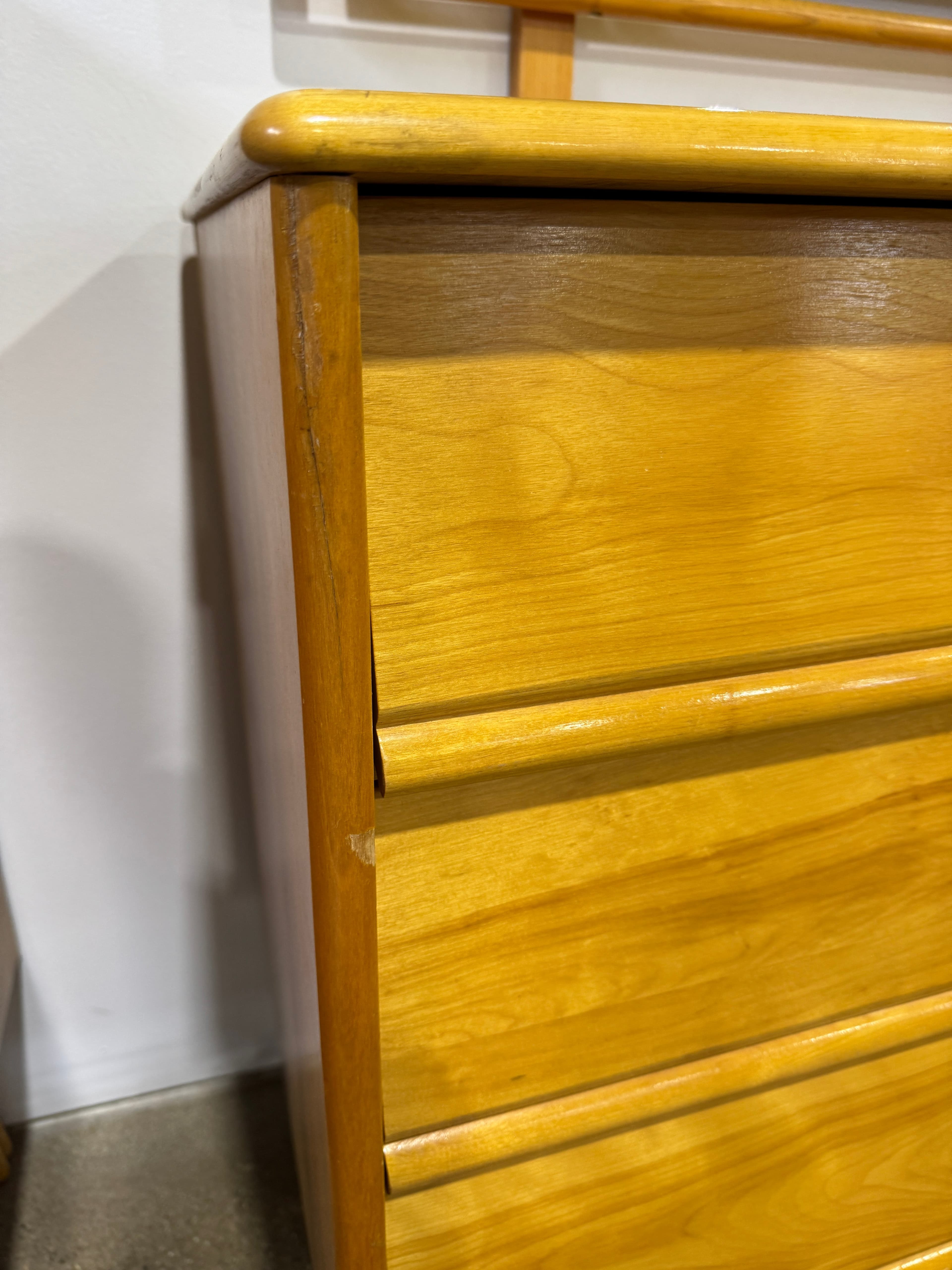 Heywood Wakefield Tallboy Dresser - Thumbnail 5