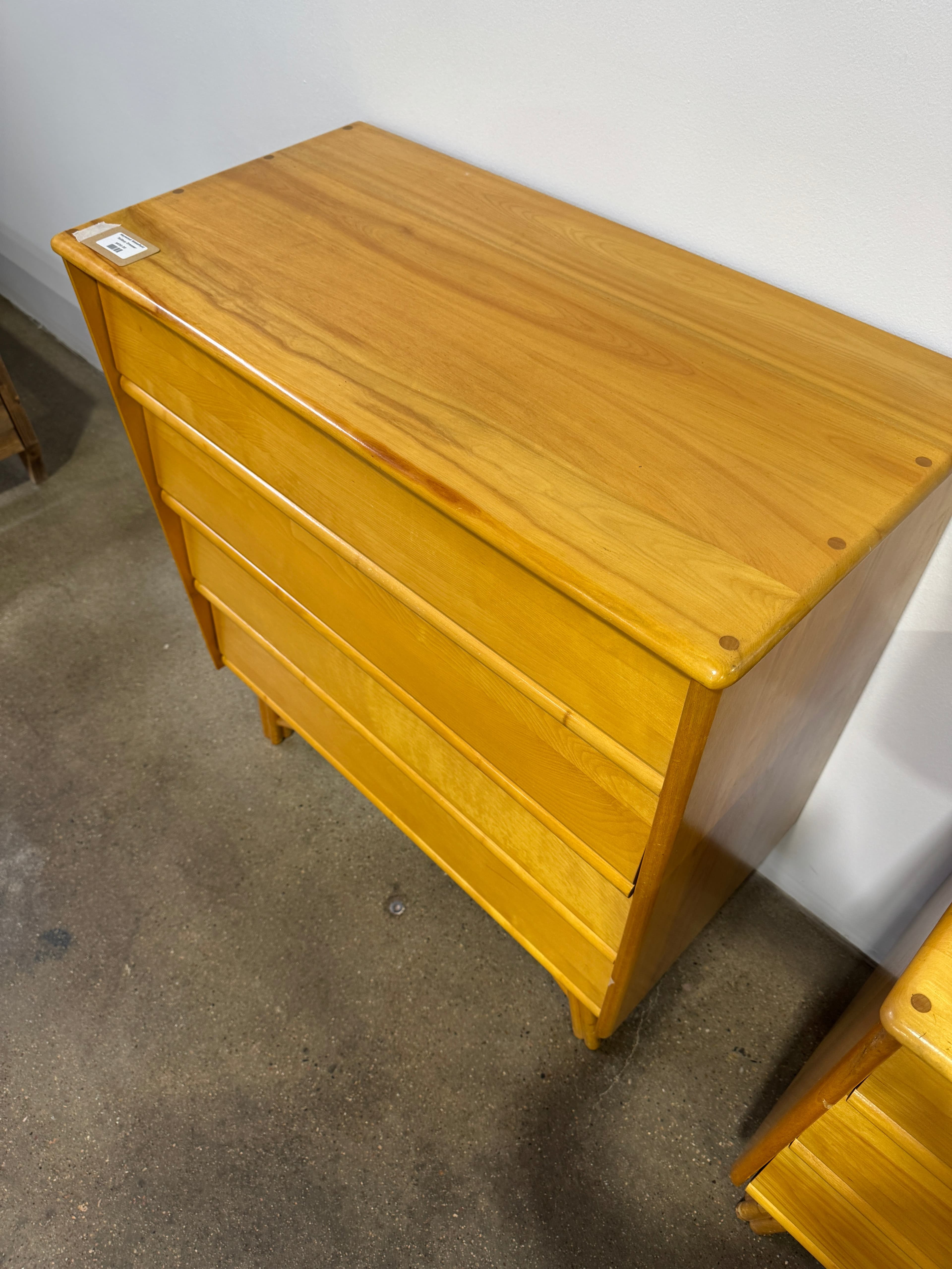 Heywood Wakefield Tallboy Dresser - Thumbnail 3