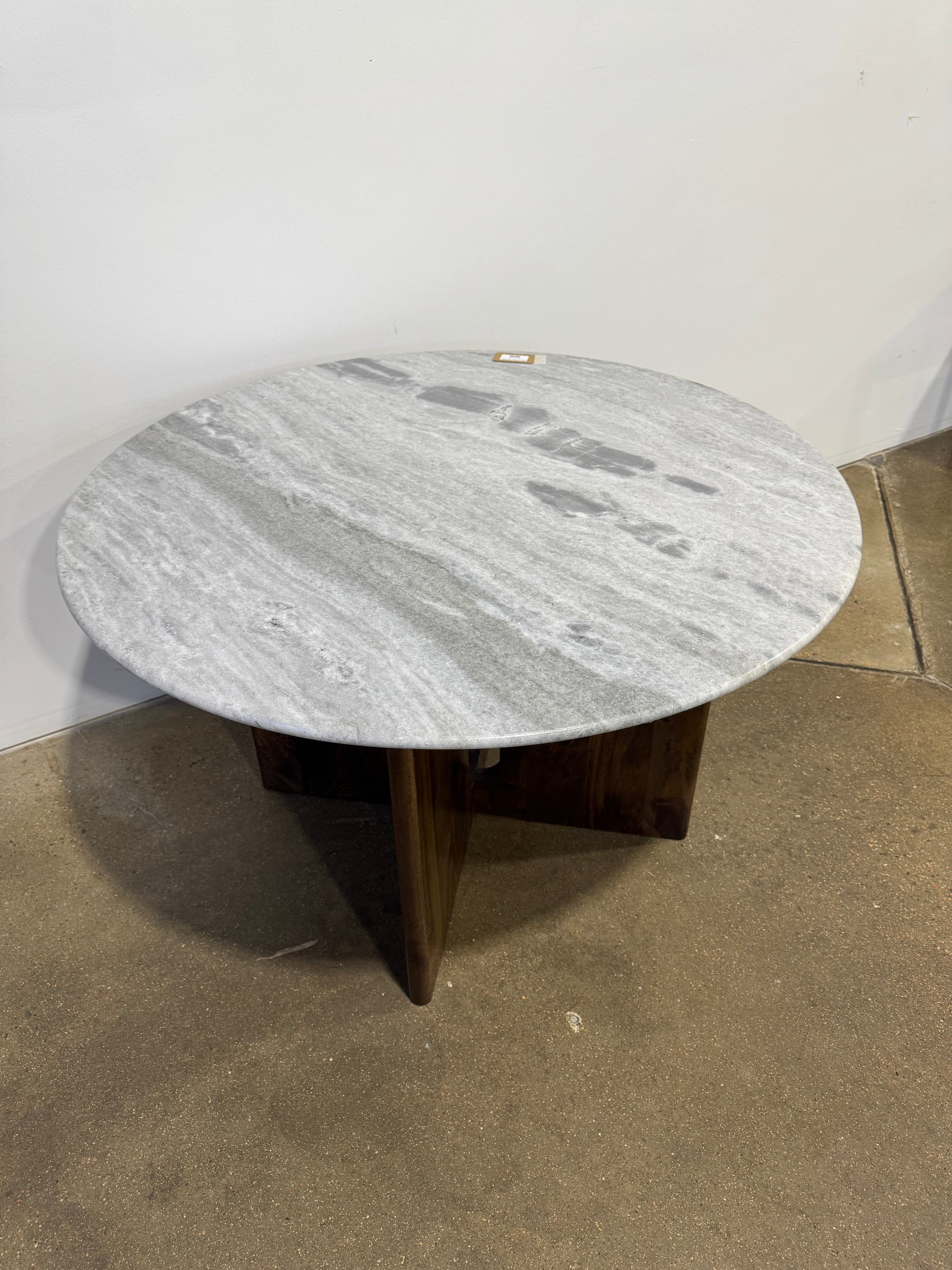 Moe's Home Collection Stanley Dining Table, White Marble - Thumbnail 3