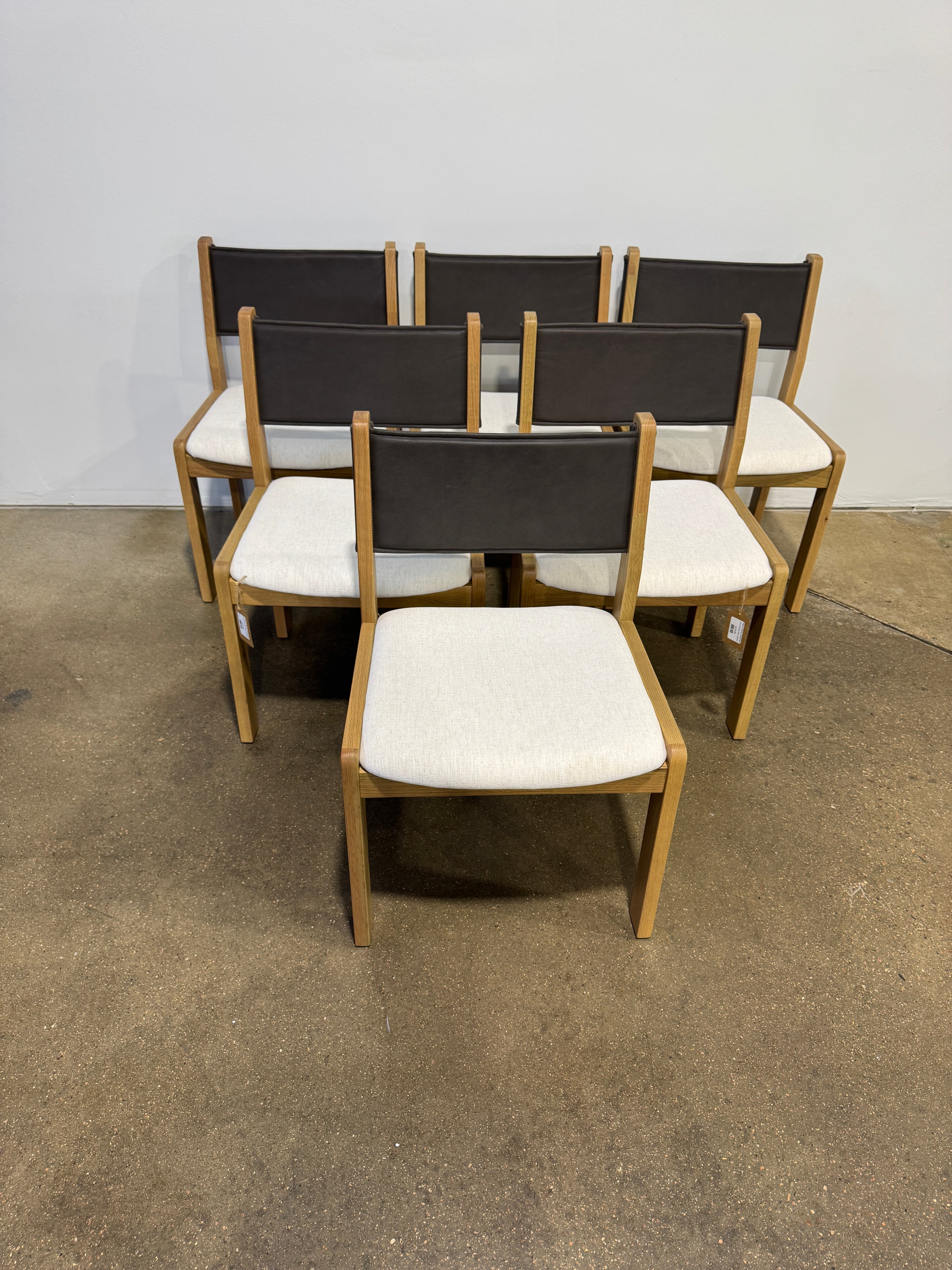 Moe's Home Collection Carol Dining Chair, Leather - Thumbnail 2