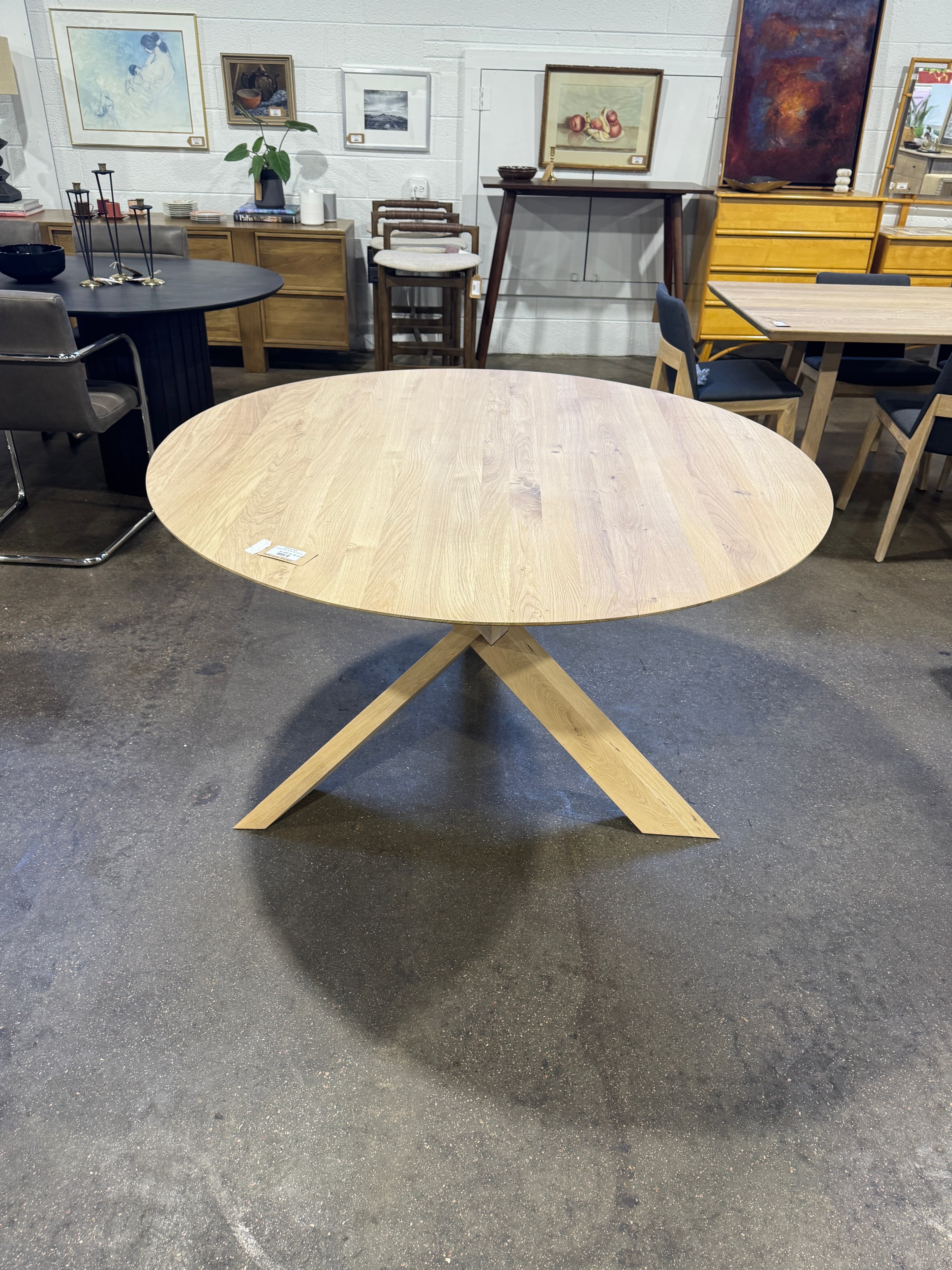 Ethnicraft Comet Dining Table 54" (AS-IS) - Thumbnail 3