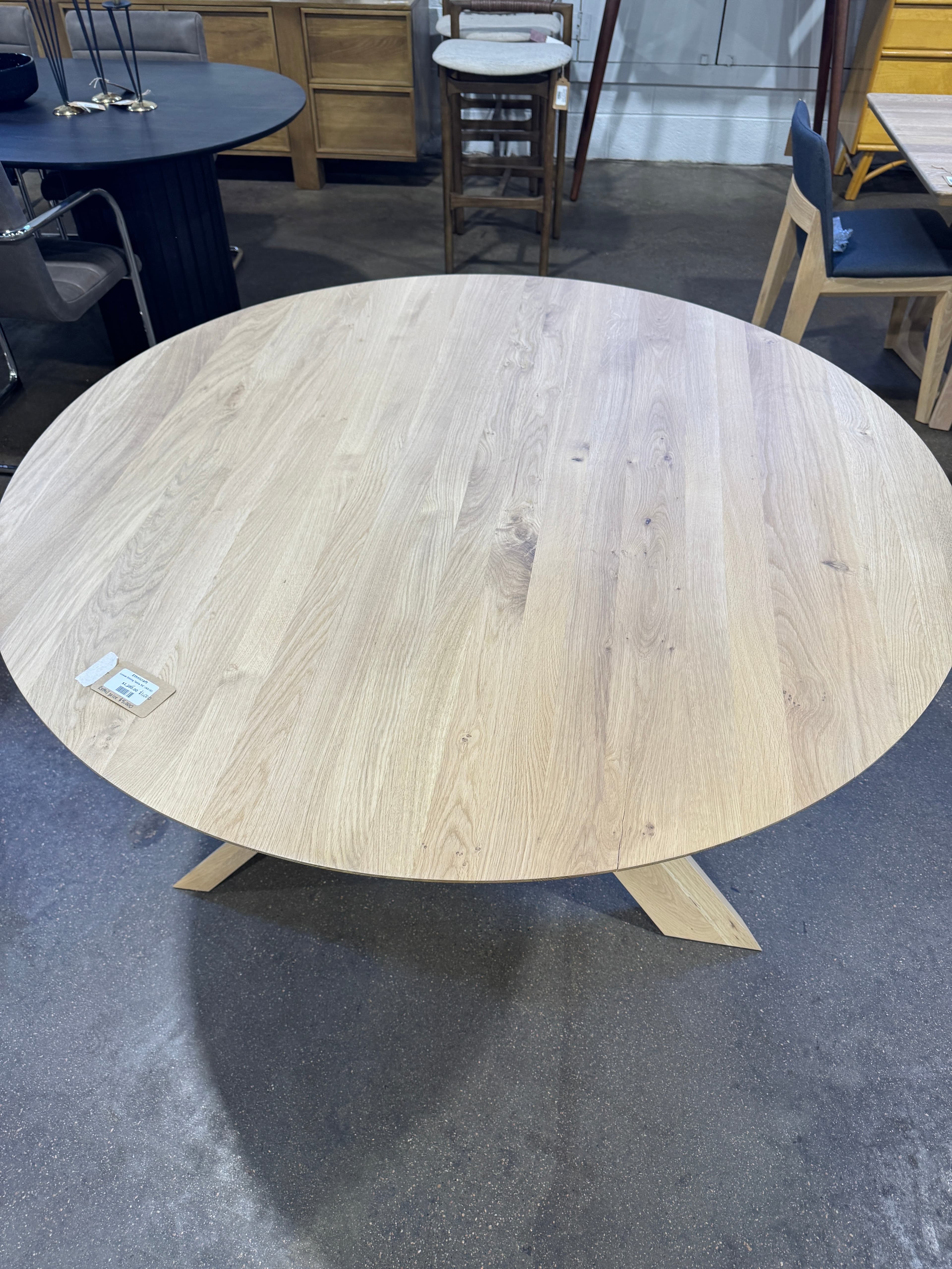 Ethnicraft Comet Dining Table 54" (AS-IS) - Thumbnail 5