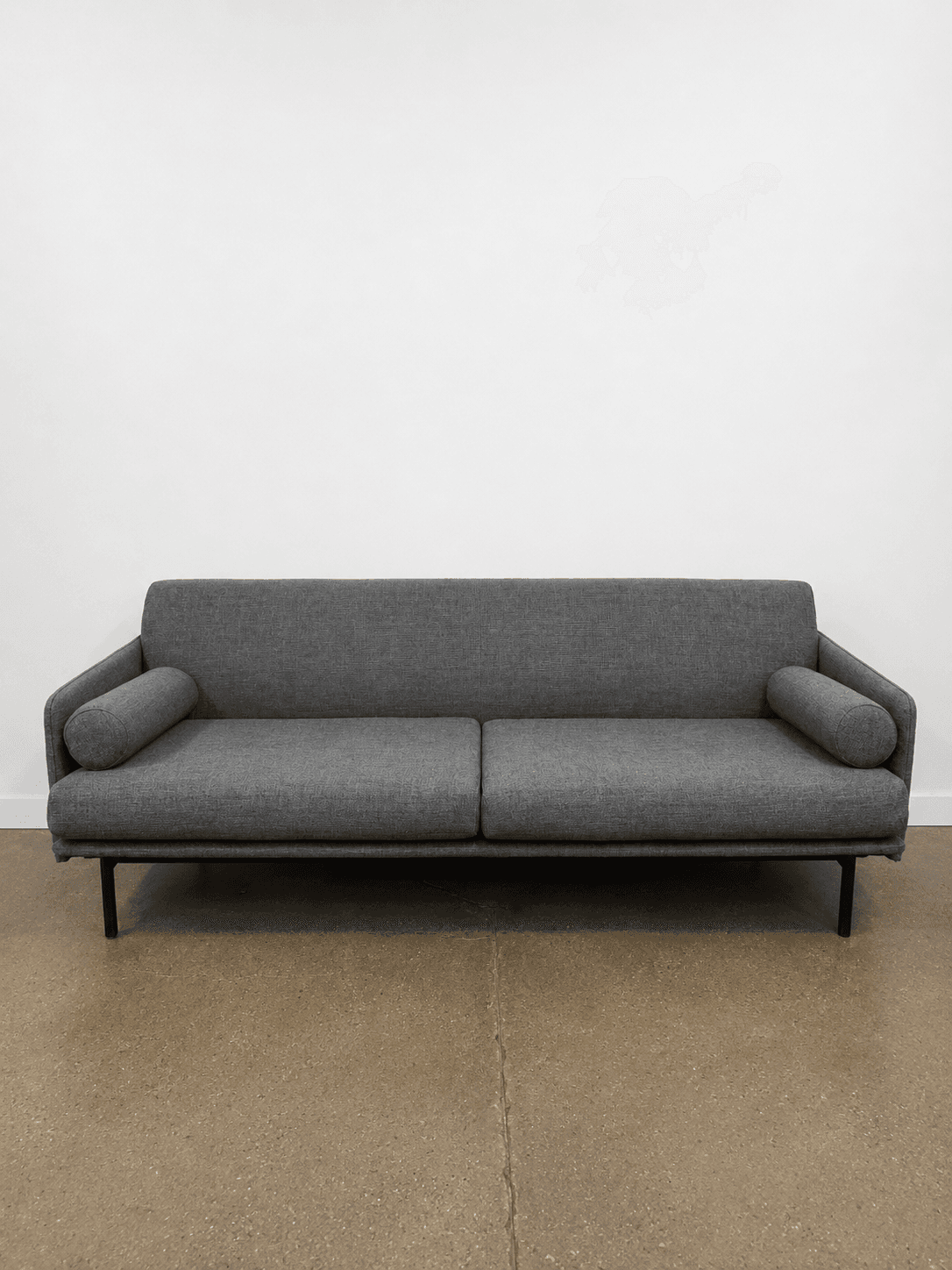 Denver Modern Foundry Sofa Andorra Pewter-86"