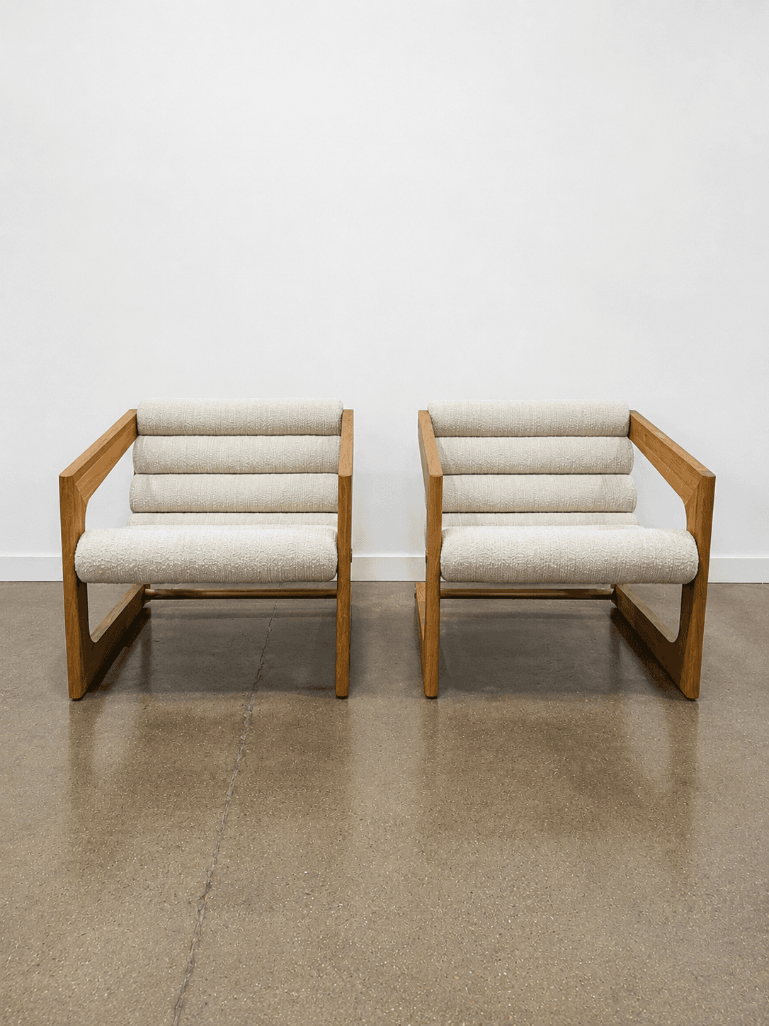 Denver Modern Durango Lounge Chair Mist Boucle