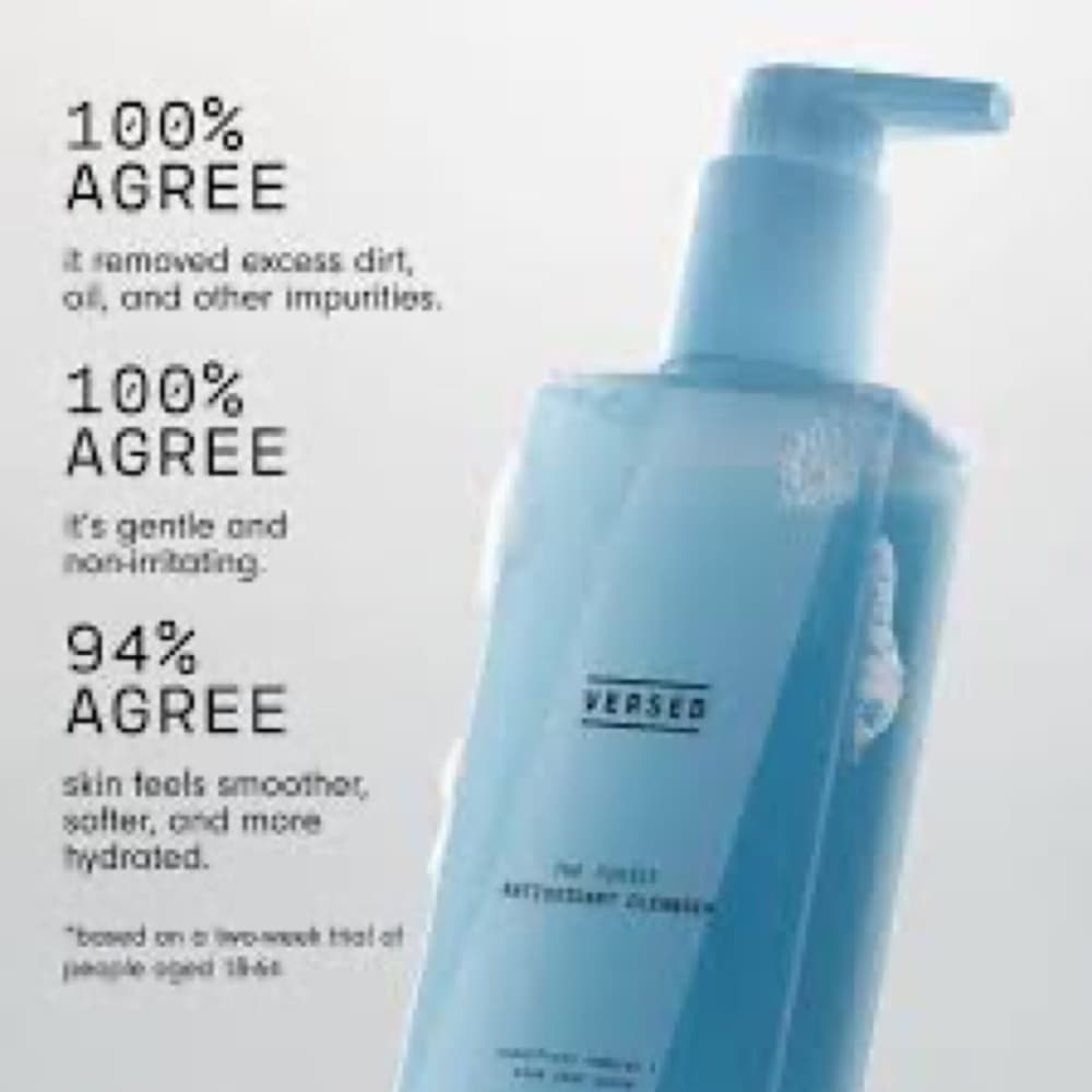 Hydrating Blue Facial Cleanser - Daily Gentle Gel - Thumbnail 2