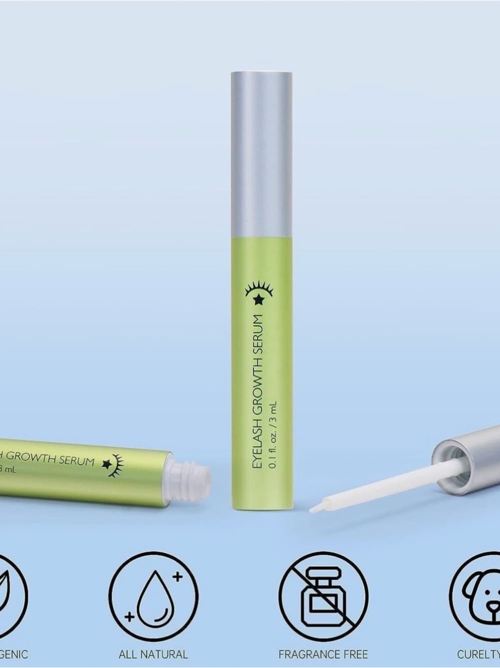 Eyelash Growth Serum - 3ml (set of 2) - Thumbnail 7