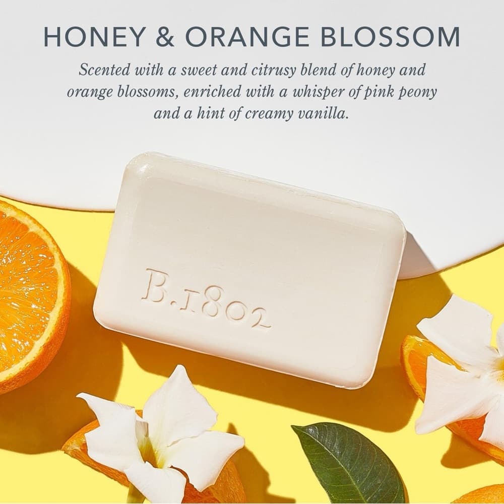 Beekman 1802 Honey & Orange Blossom Goat Milk Soap - Yellow (3.5oz) - Thumbnail 2