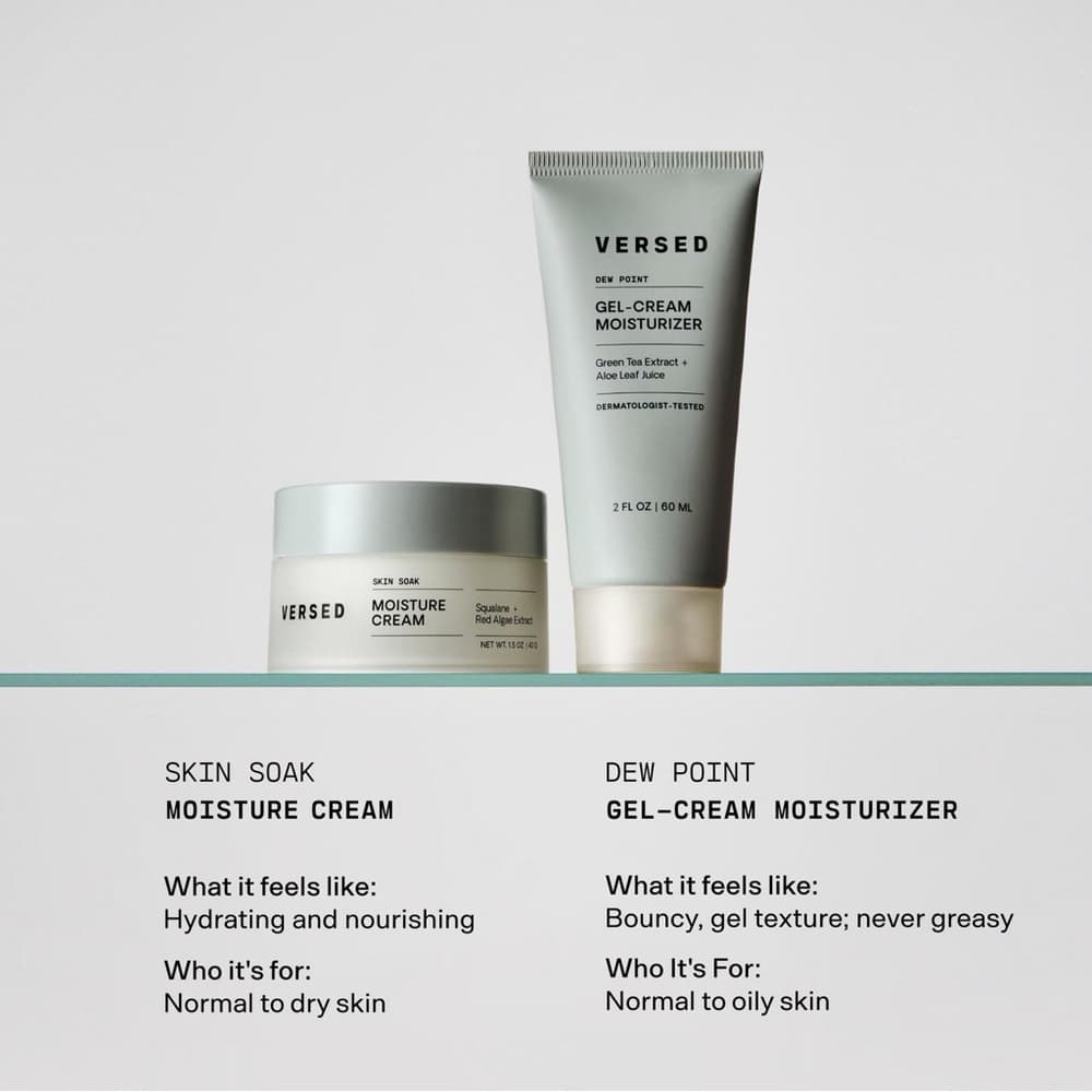 Versed Dew Point Gel-Cream Moisturizer - Mint Green - Thumbnail 5