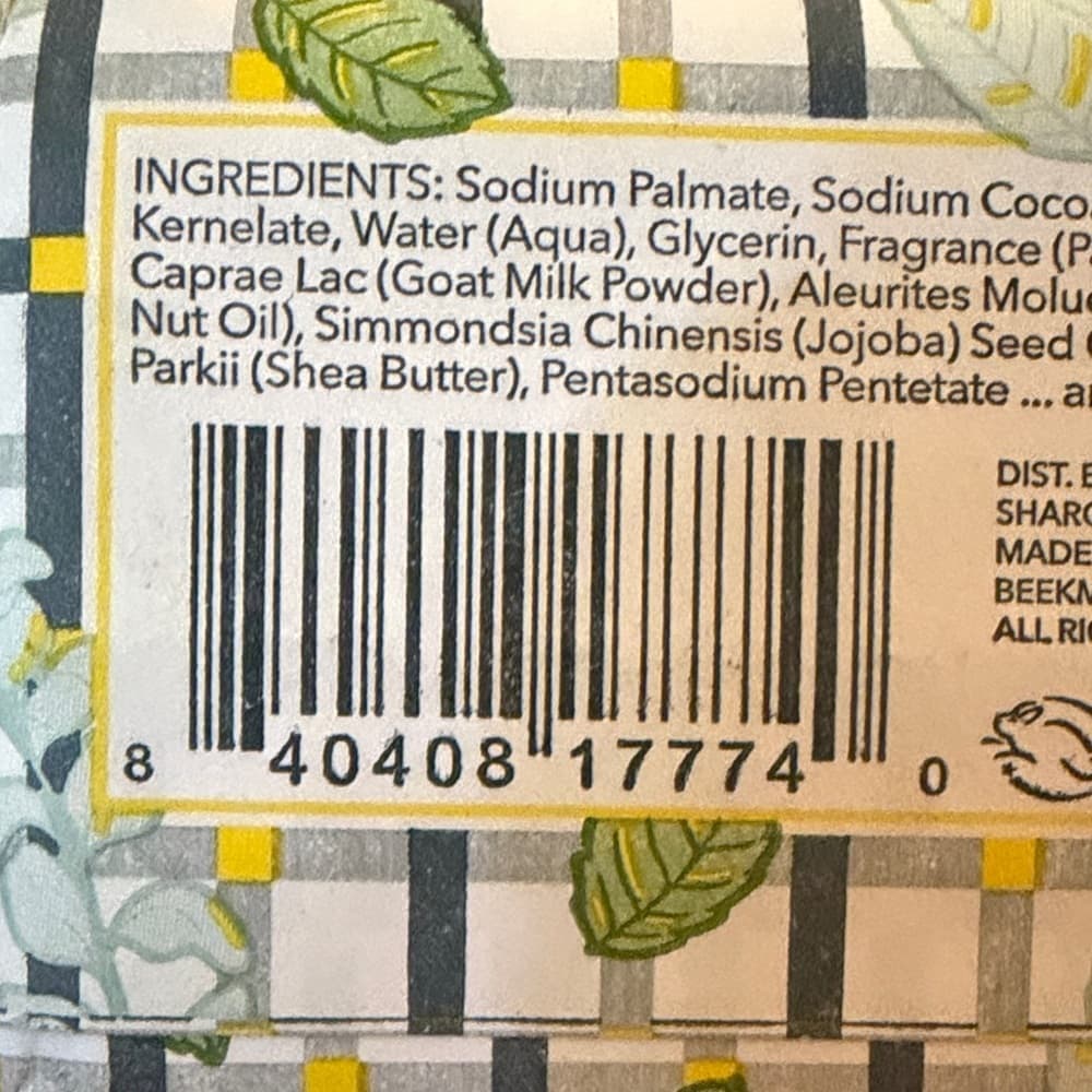 Beekman 1802 Glacial Mint & Eucalyptus Goat Milk Soap - 3.5 oz - Thumbnail 7