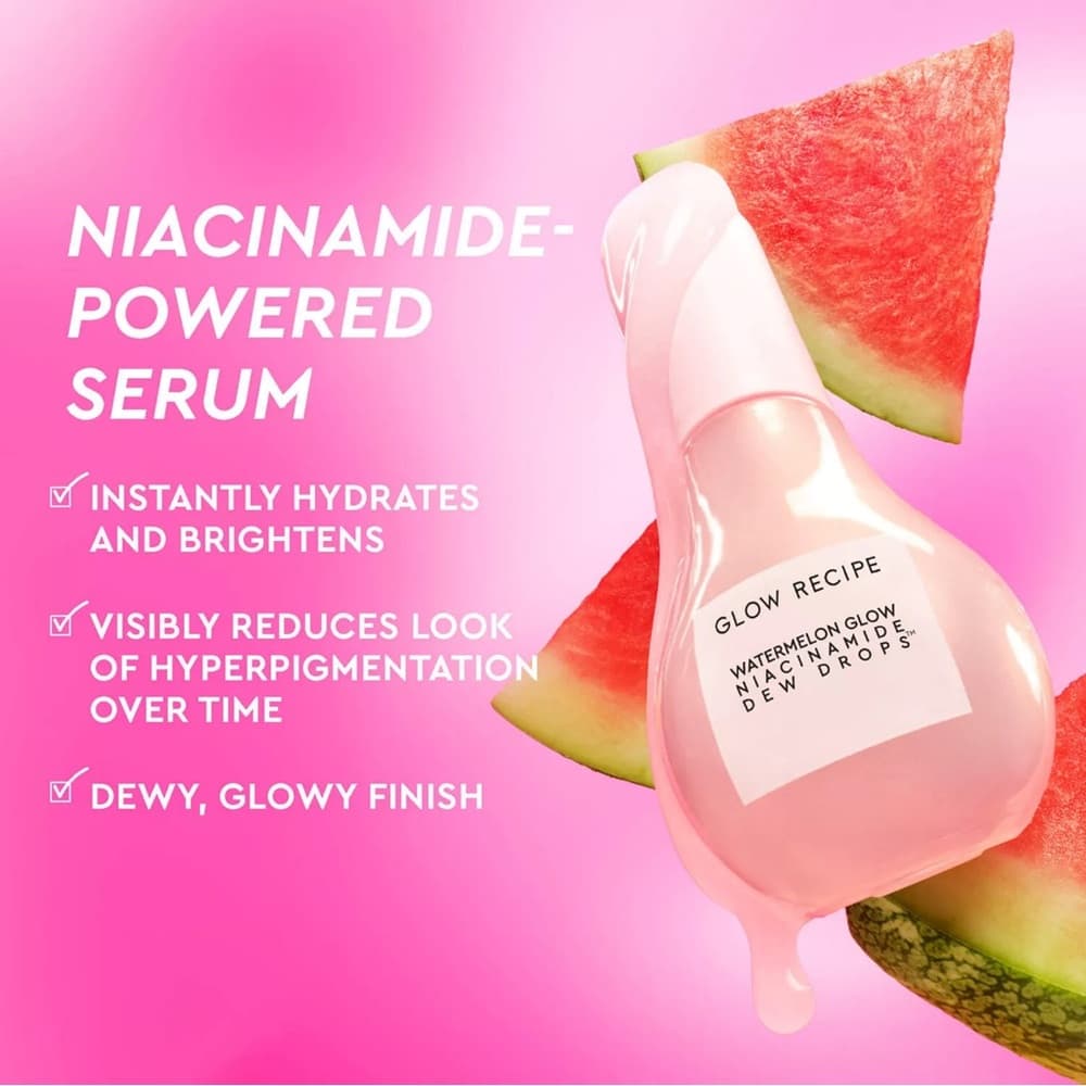 Glow Recipe Watermelon Glow Niacinamide Dew Drops - 1.35 fl oz - Thumbnail 2