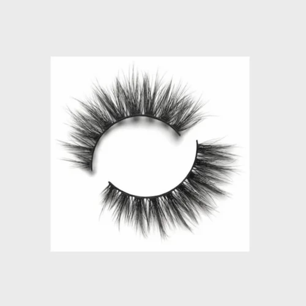 Lilly Lashes Black Faux Mink Wispy False Eyelashes - Thumbnail 4