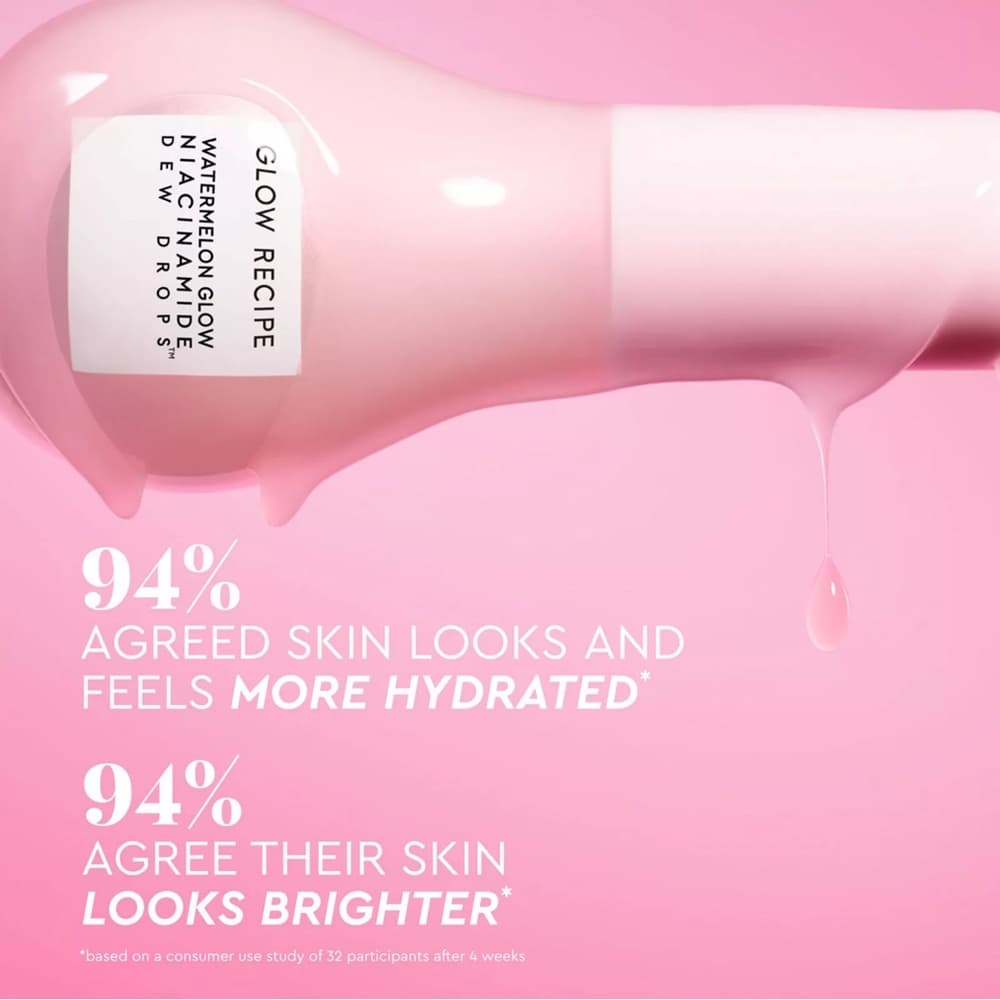 Glow Recipe Watermelon Glow Niacinamide Dew Drops - 1.35 fl oz - Thumbnail 4