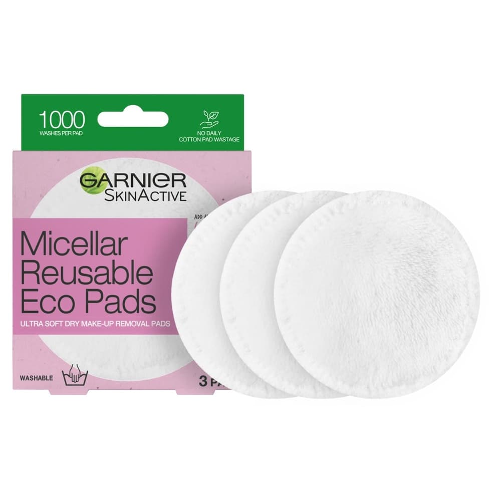 Garnier SkinActive Reusable Micellar Eco Pads - Thumbnail 3
