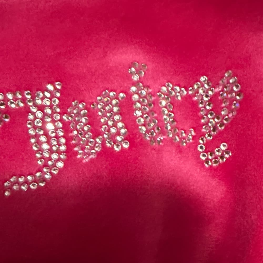 Juicy Couture Fuchsia Velour Pants - Thumbnail 2