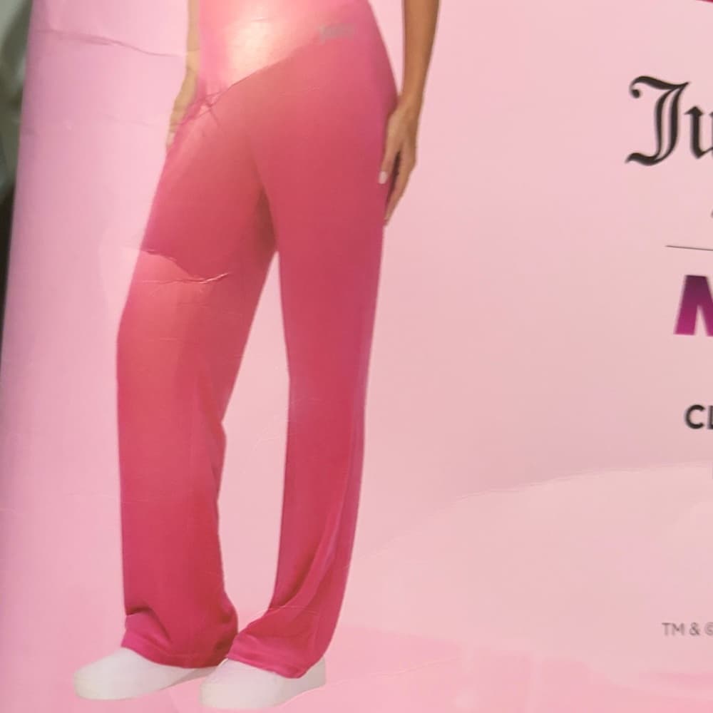 Juicy Couture Fuchsia Velour Pants - Thumbnail 4