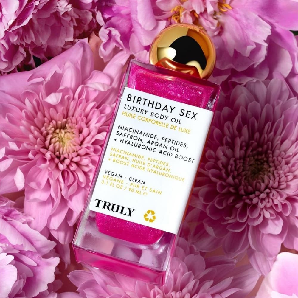 TRULY Birthday Sex Luxury Body Oil - Pink - Thumbnail 7