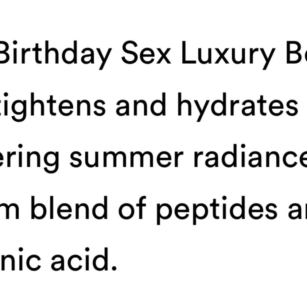 TRULY Birthday Sex Luxury Body Oil - Pink - Thumbnail 8
