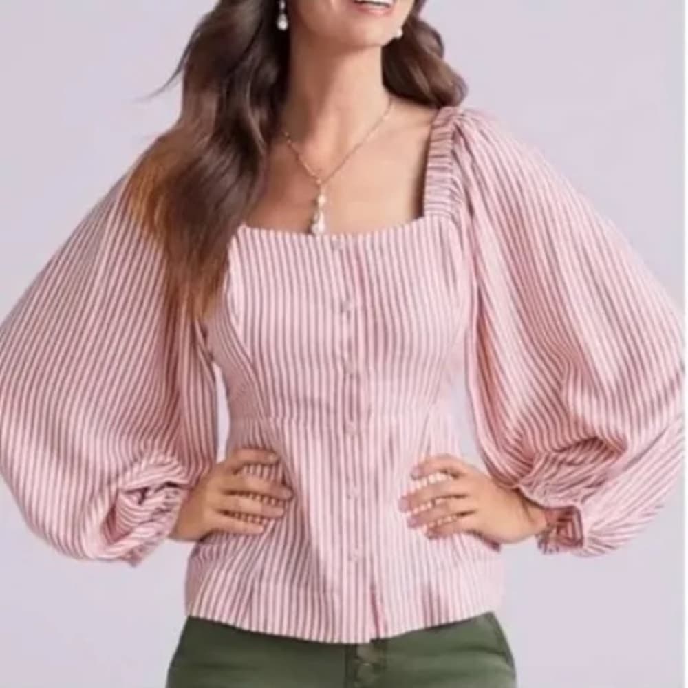 NWT Cabi Carnival Top #5890 - Thumbnail 2