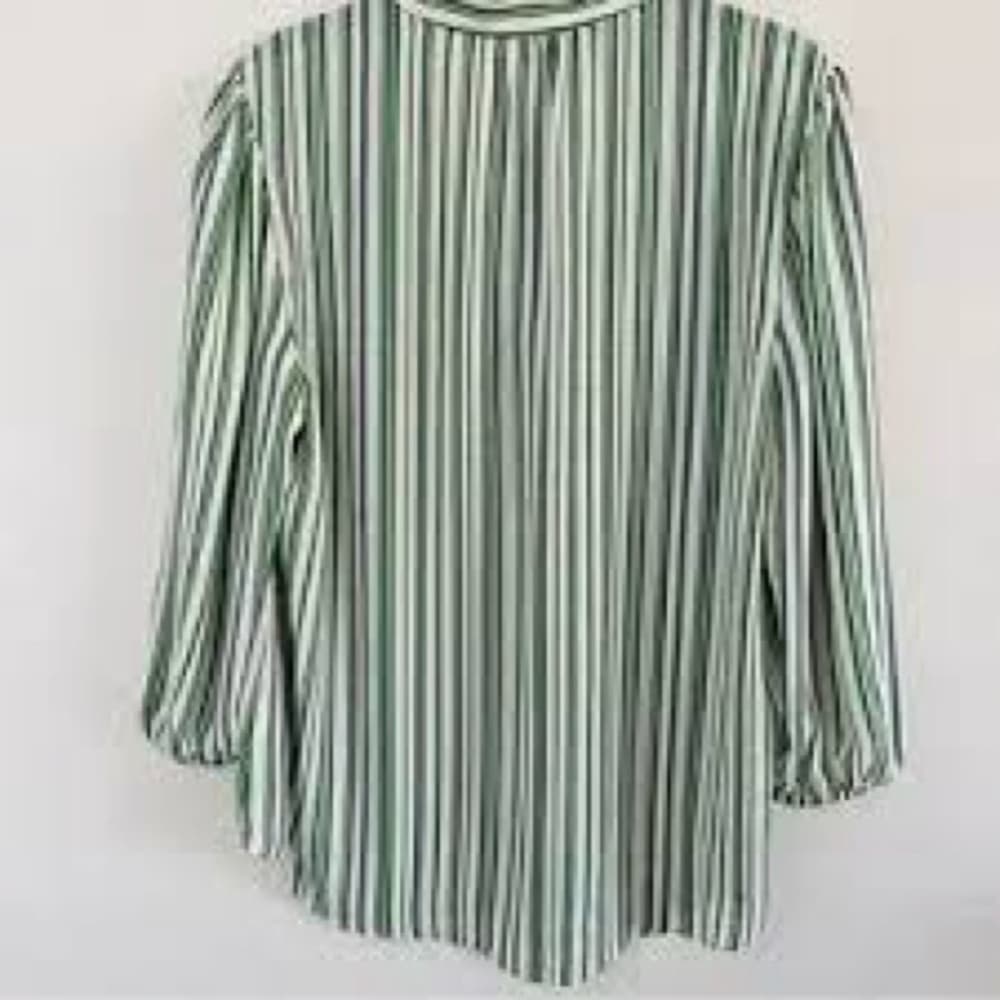 NWT CAbi #5893 Awning Stripe Blouse - Thumbnail 5