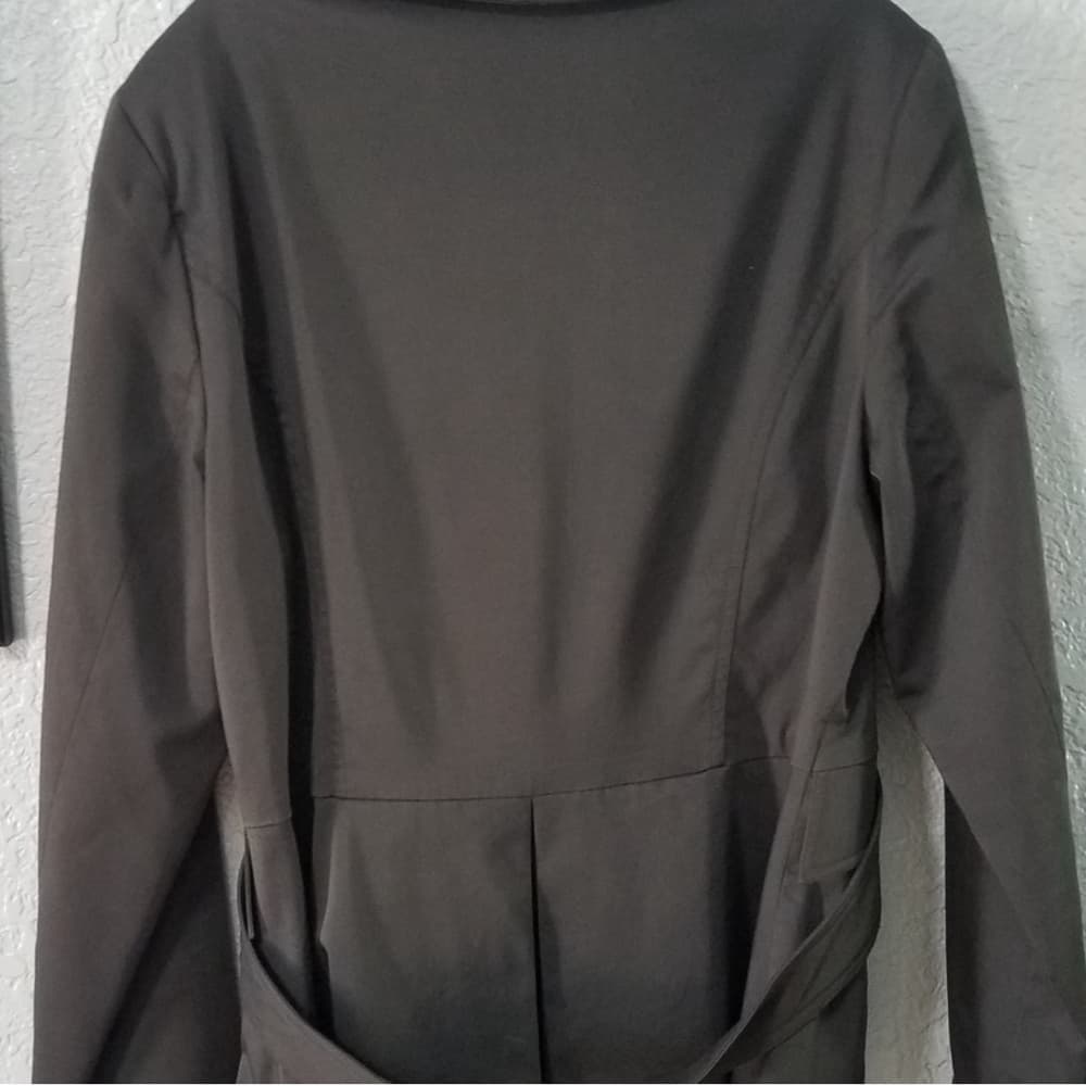 GUC CABI #769 Jacket Work It Blazer Charcoal Gray Peplum - Thumbnail 6