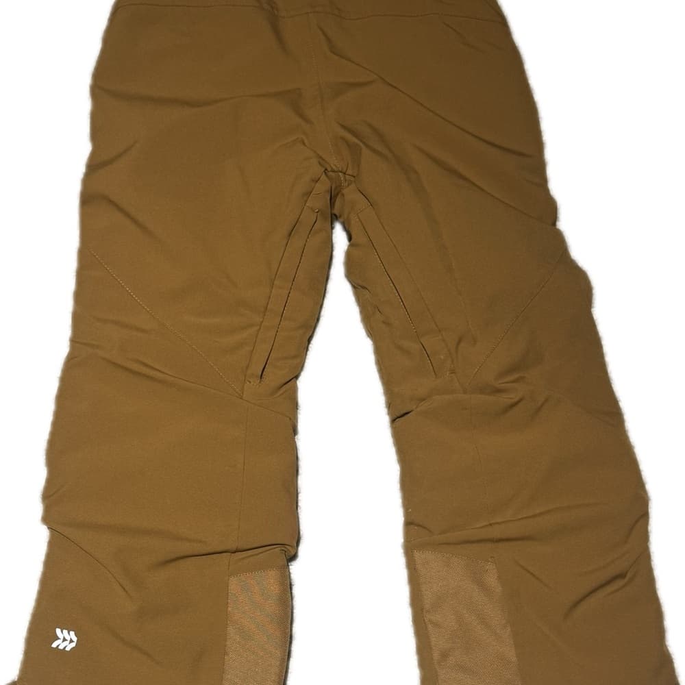 Kids Brown Snow Pants - Thumbnail 2