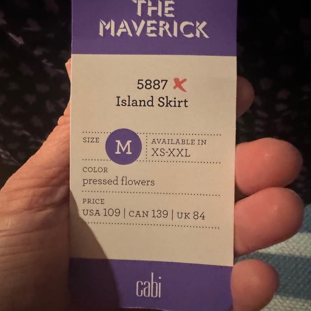 Cabi The Maverick Island skirt #5887 - Thumbnail 5