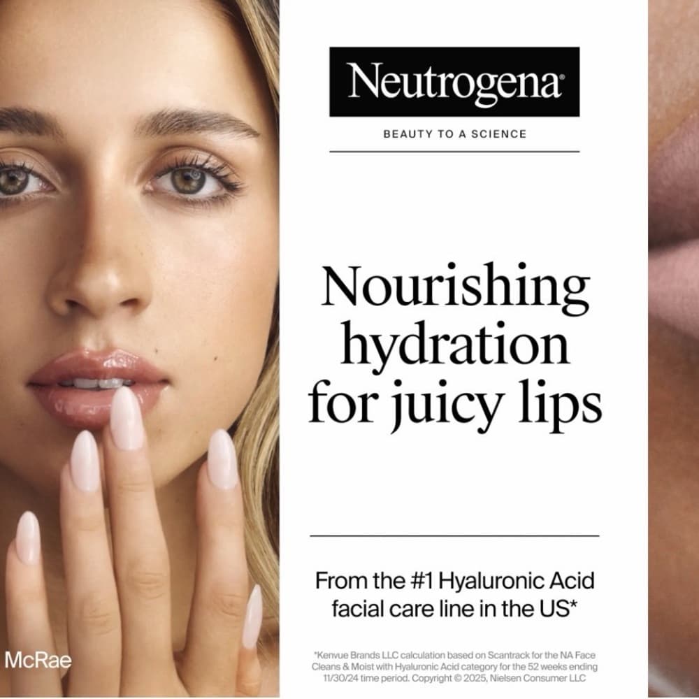 Neutrogena Hydro Boost Lip Balm - Sheer Ice, Blue & White - Thumbnail 5
