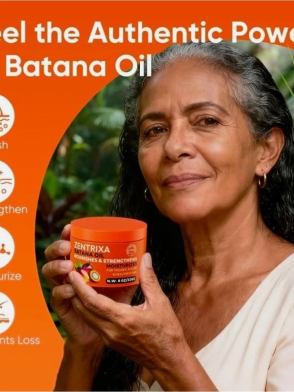 Zentrixa Batana Oil Hair Moisturizer - Brown - Thumbnail 5