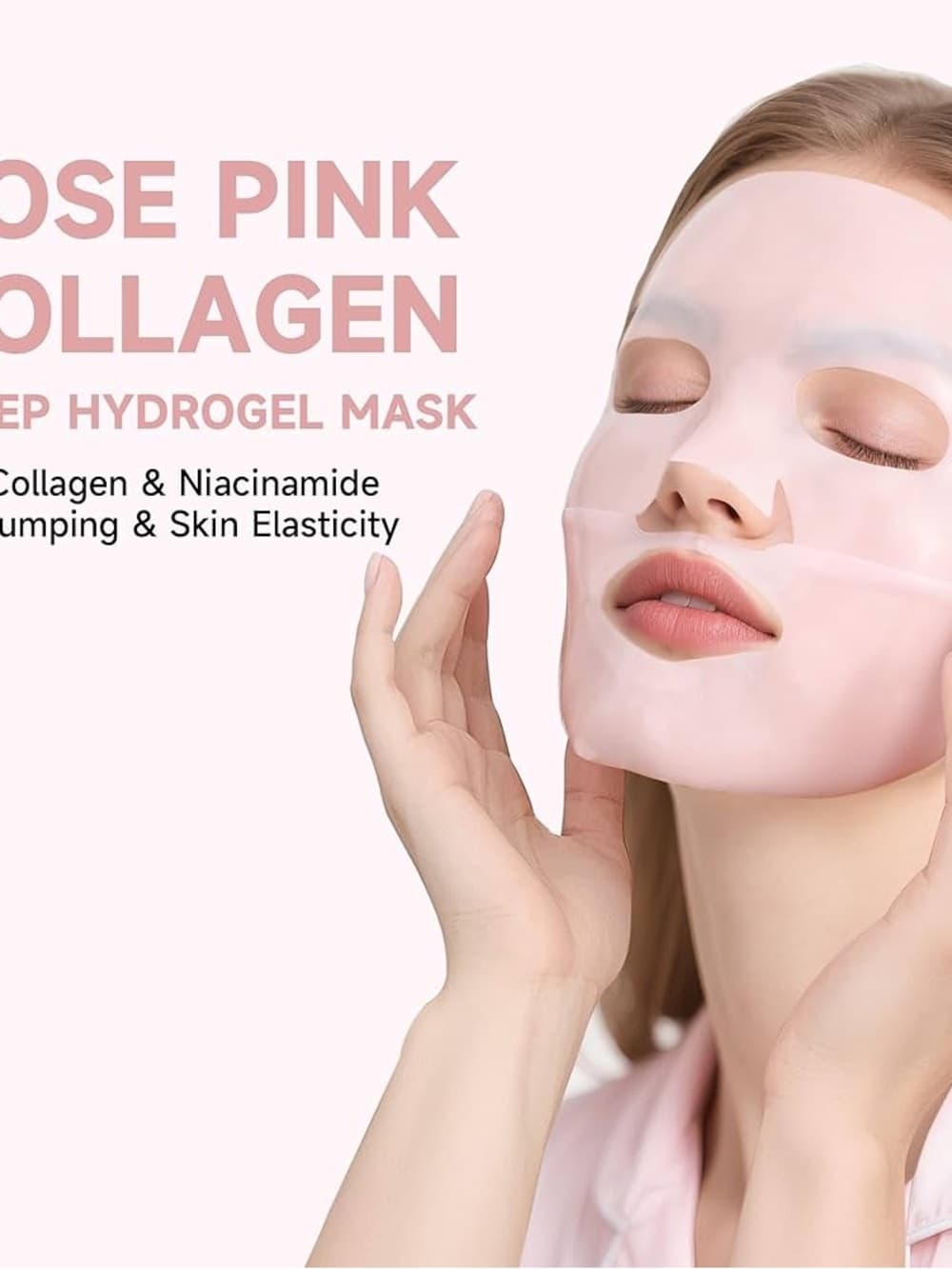 Pink Collagen Jelly Face Mask - Hydrating Sheet Masks (6 Pack) - Thumbnail 6