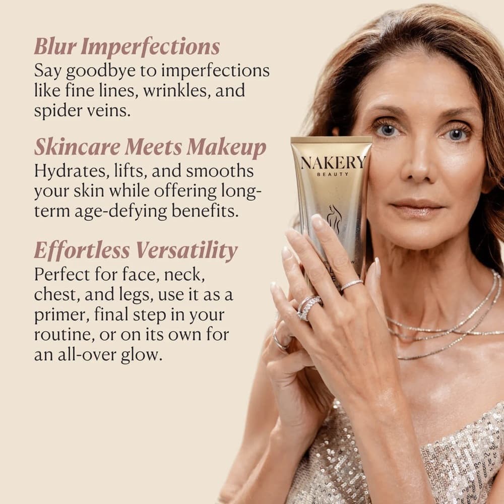 NAKERY Beauty Diamond Glow Blur Perfector — Rose Gold - Thumbnail 3