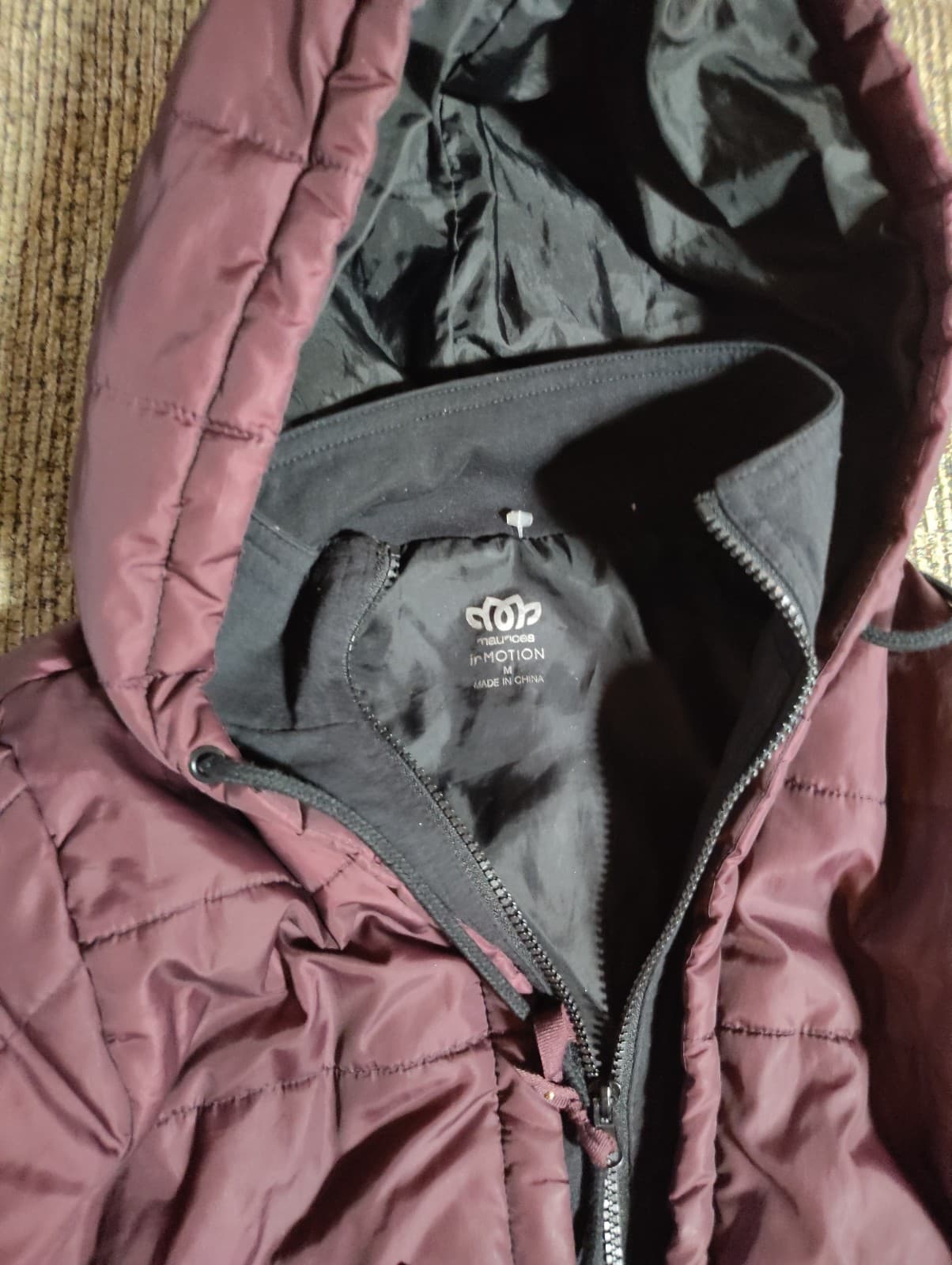 Maurices InMotion hooded ombré puffer jacket, - Thumbnail 4