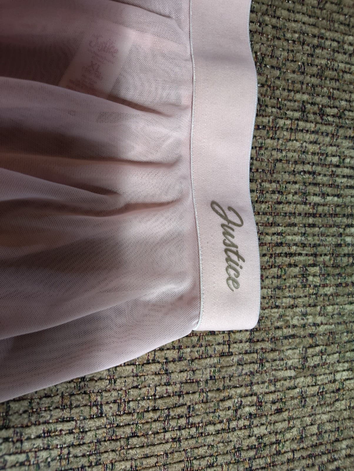 JUSTICE Girls Pink Mesh Ballet Dance Skirt CHOOSE SIZE XL 15/16 - Thumbnail 2