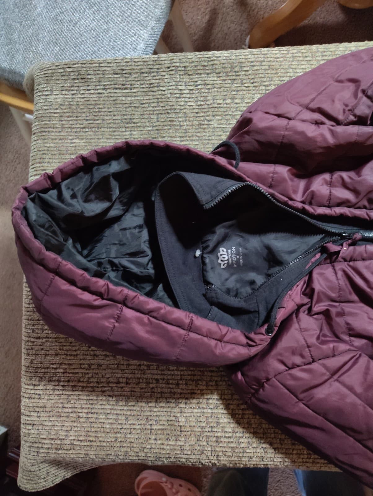 Maurices InMotion hooded ombré puffer jacket, - Thumbnail 5